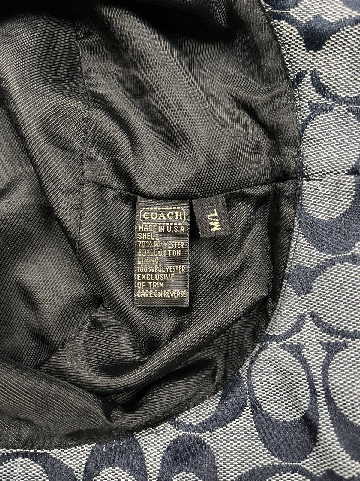 Coach Coach Monogram Buckethat Size ONE SIZE - 7 Thumbnail