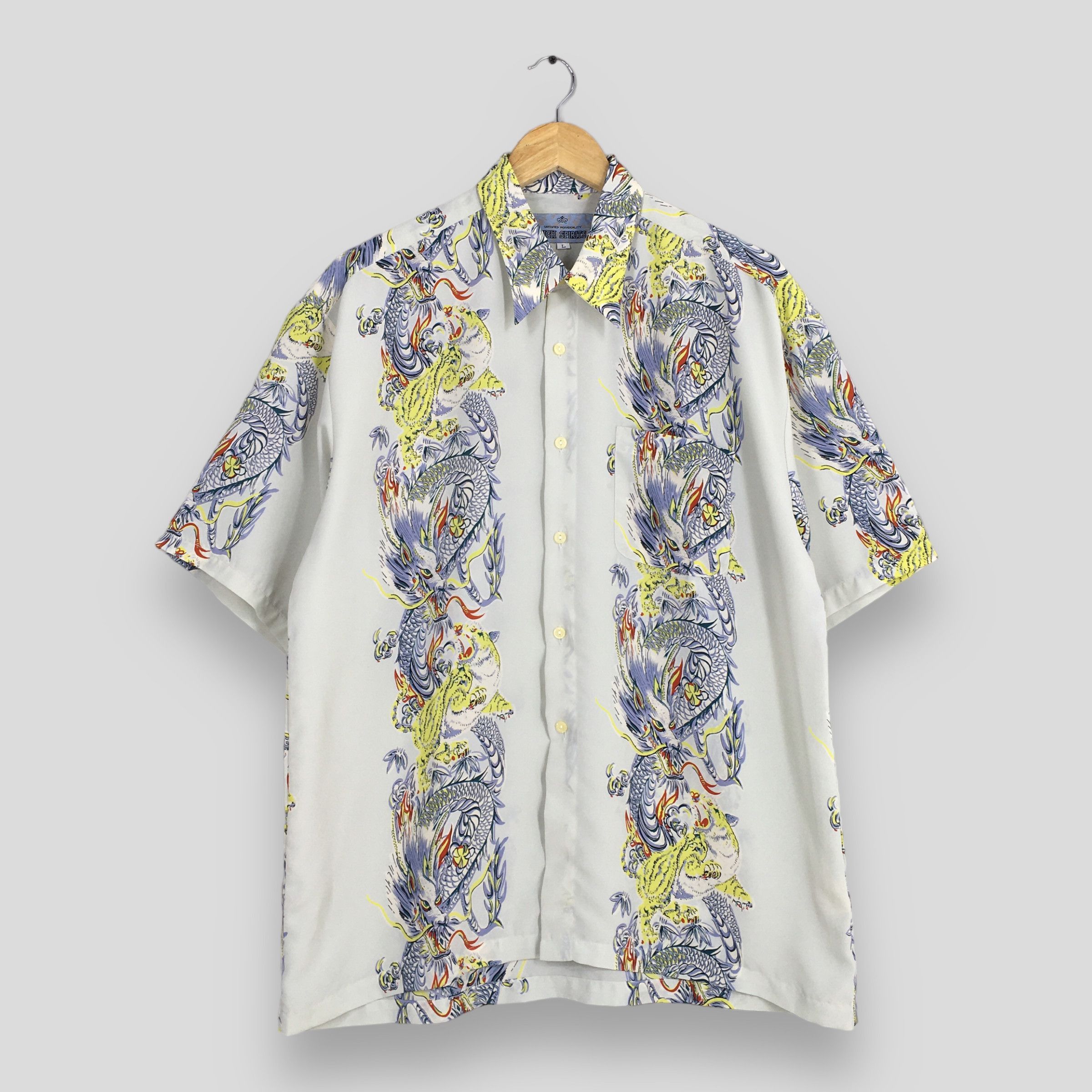 Sun Surf × Vintage Hawaiian Japanese Culture Tiger Roar Rayon Shirt Large Size US L / EU 52-54 / 3 - 1 Thumbnail