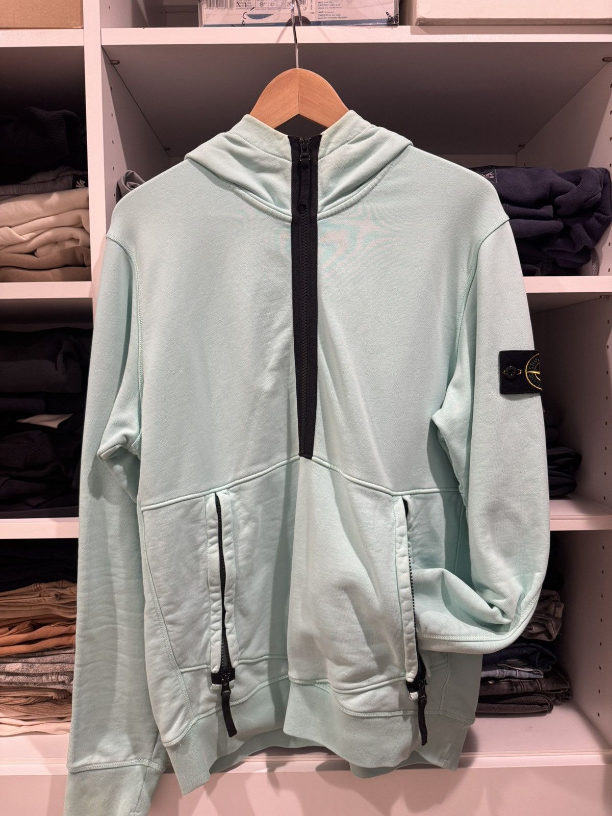 Stone Island Rare stone island quarter zip Size US M / EU 48-50 / 2 - 1 Thumbnail