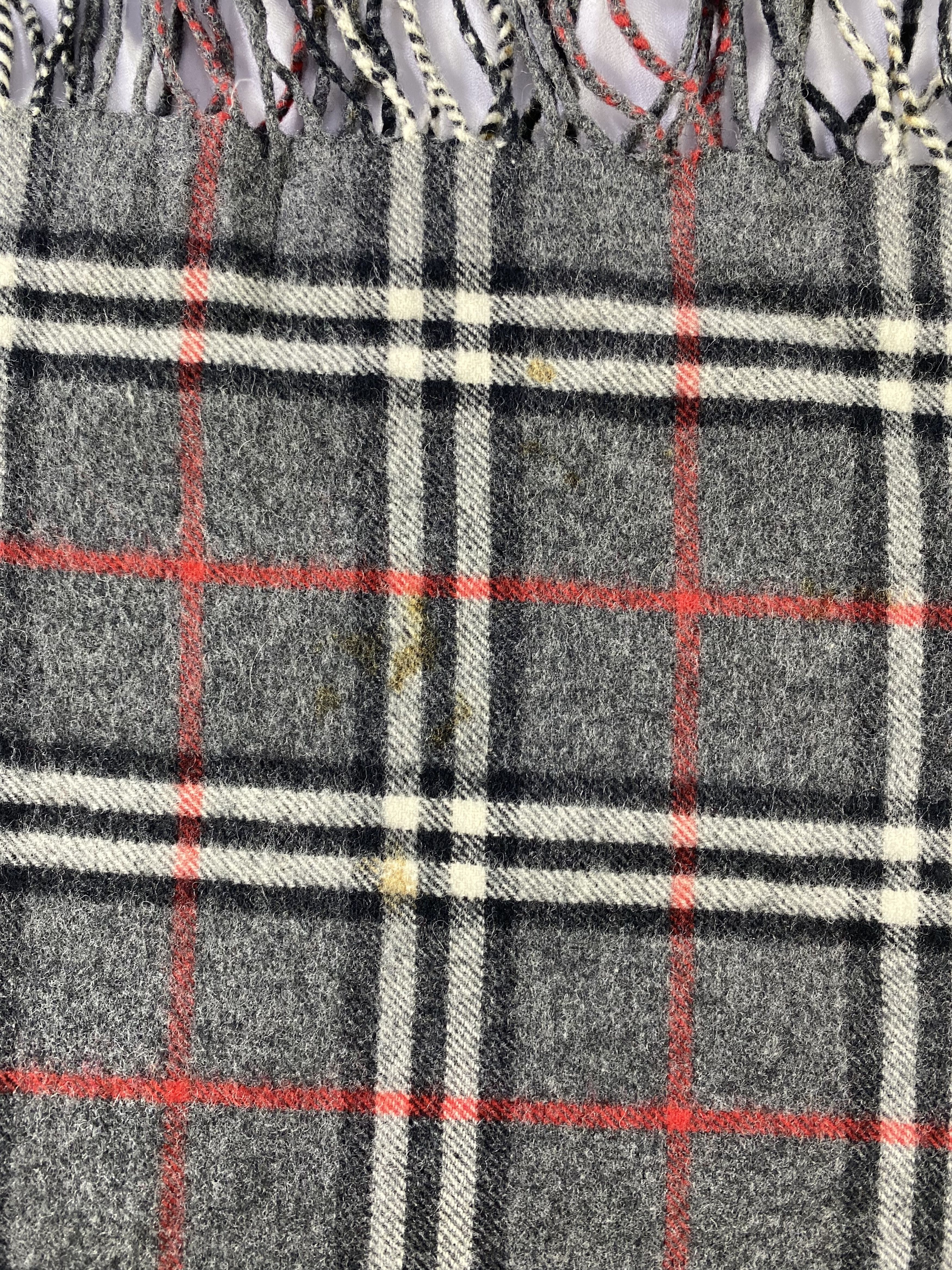 Burberry × Vintage Burberry Scarf / Muffler / Neckwear - WW786 Size ONE SIZE - 8 Thumbnail
