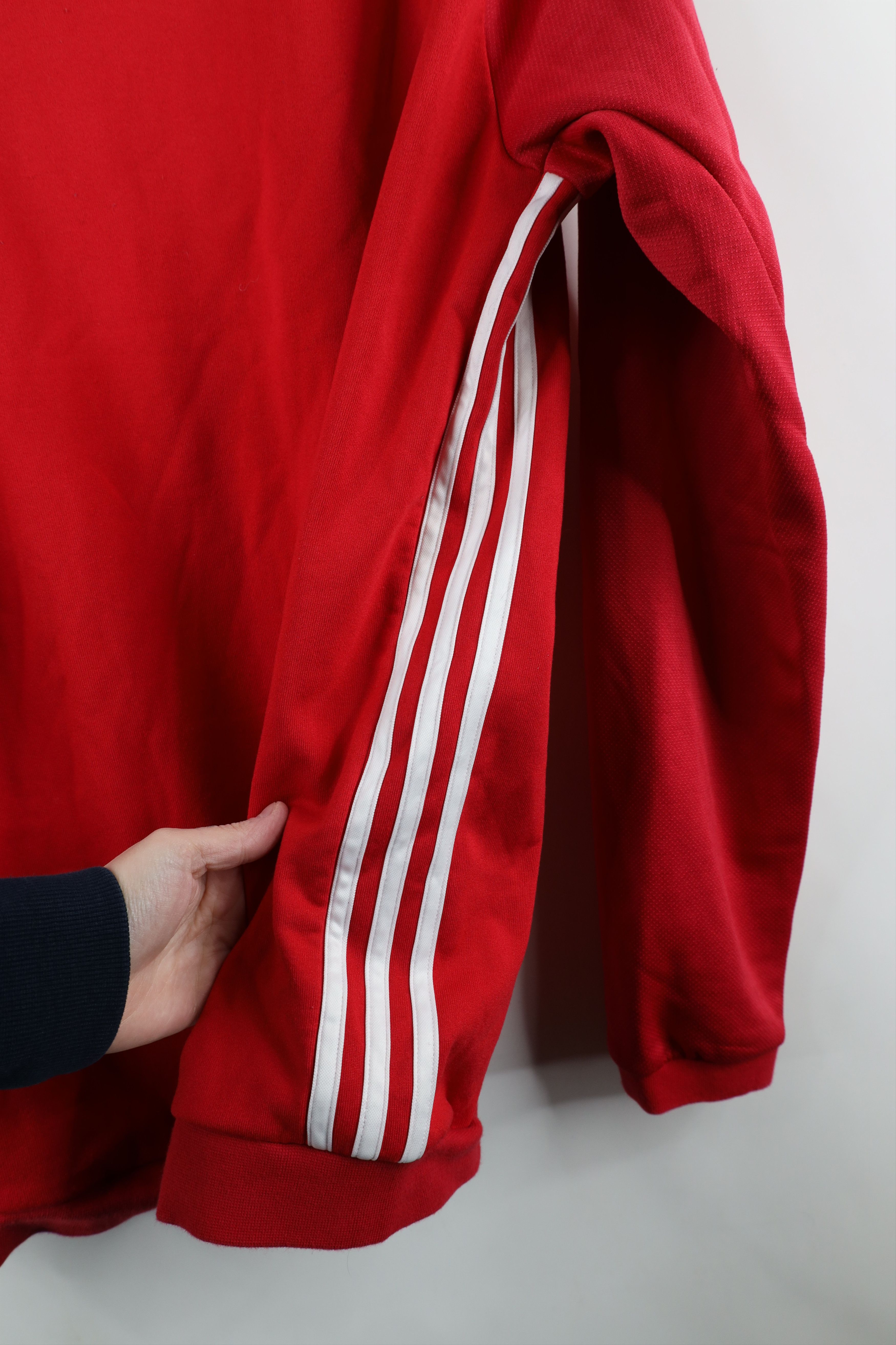 Adidas × Vintage Adidas Spell Soccer New York Red Bull Half Zip Sweatshirt Size US M / EU 48-50 / 2 - 13 Thumbnail