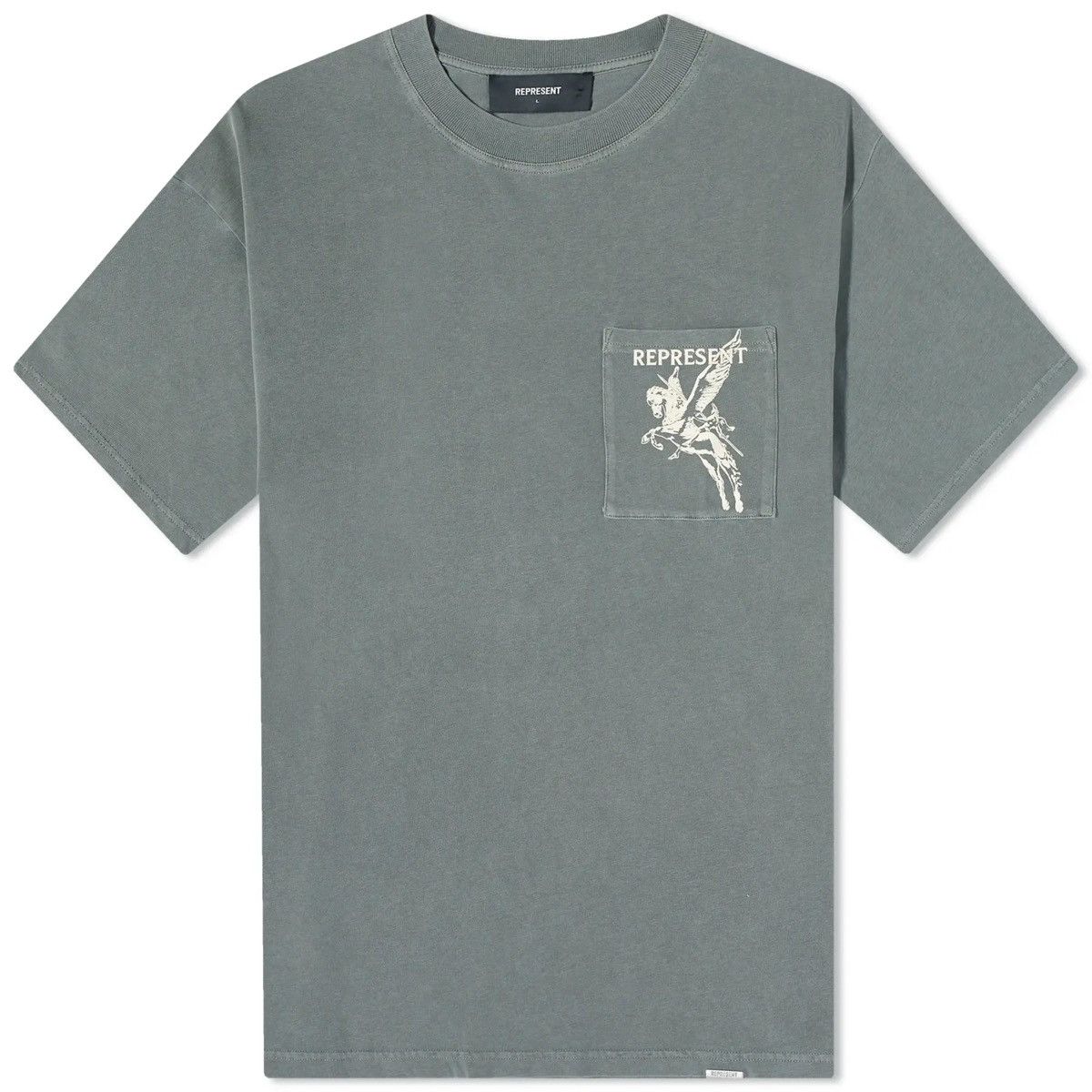 image of Represent Clo Represent Men’S Mascot T-Shirt Vintage - Olive, Men's (Size 2XL)