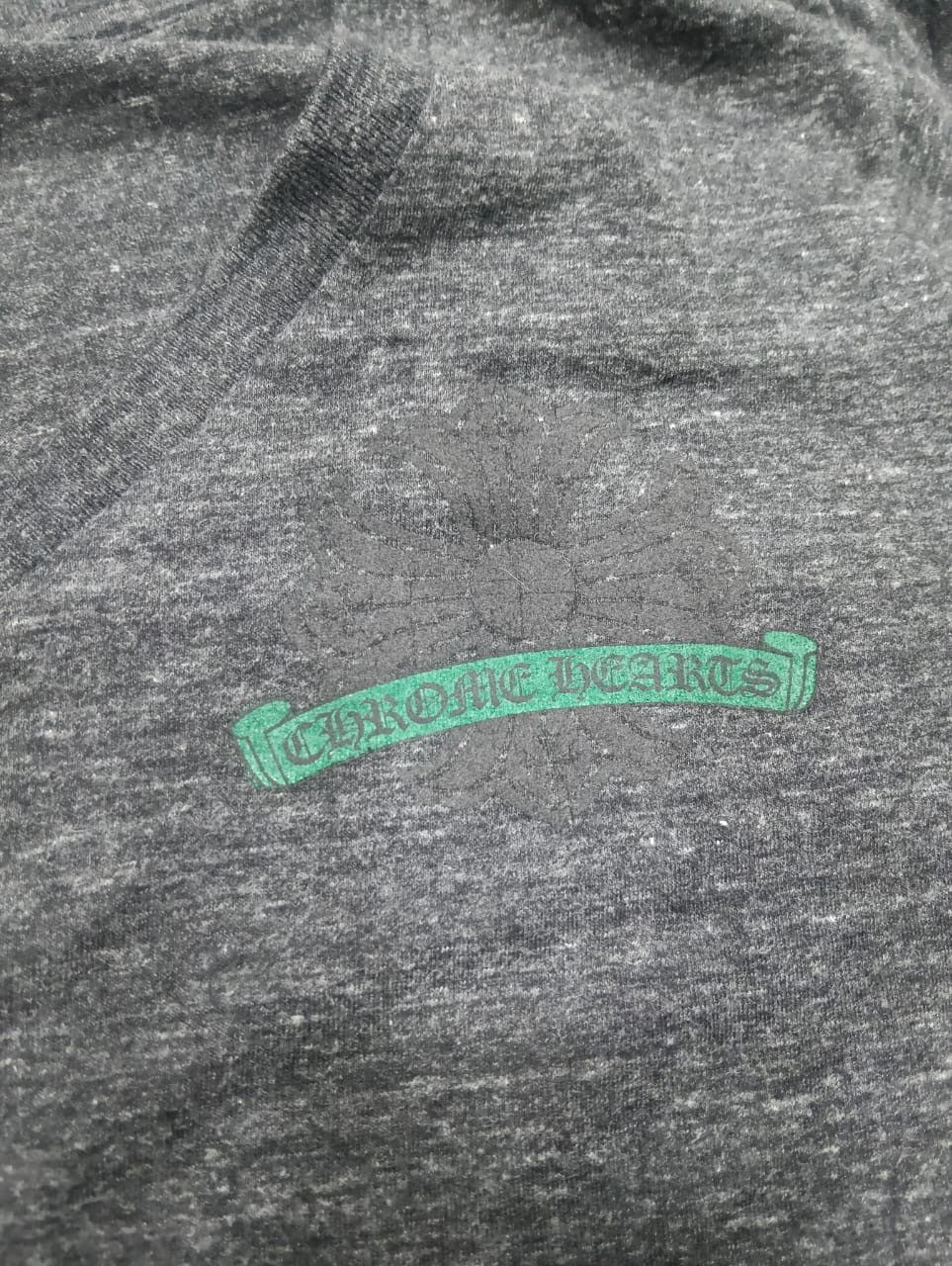 Chrome Hearts Authentic CHROME HEARTS 12 rayon v-neck shirt Size US XL / EU 56 / 4 - 6 Thumbnail