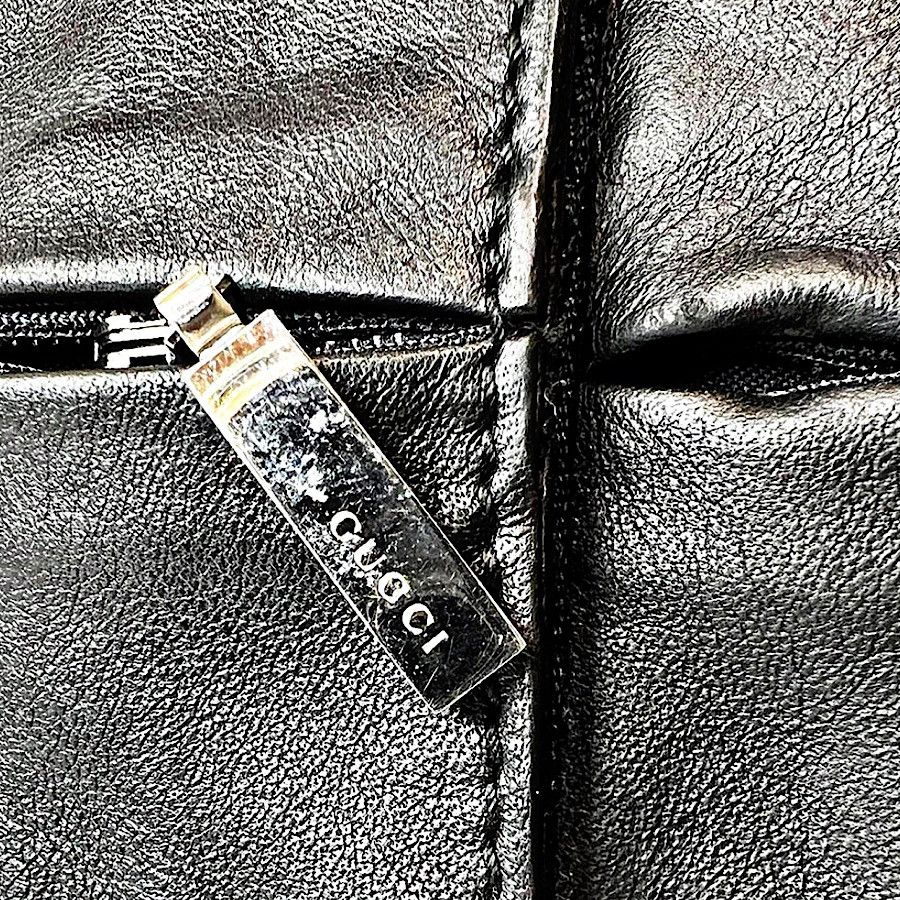 Gucci Authentic Gucci Tom Ford Black Leather Zip Cuff Bracelet Size ONE SIZE - 6 Thumbnail