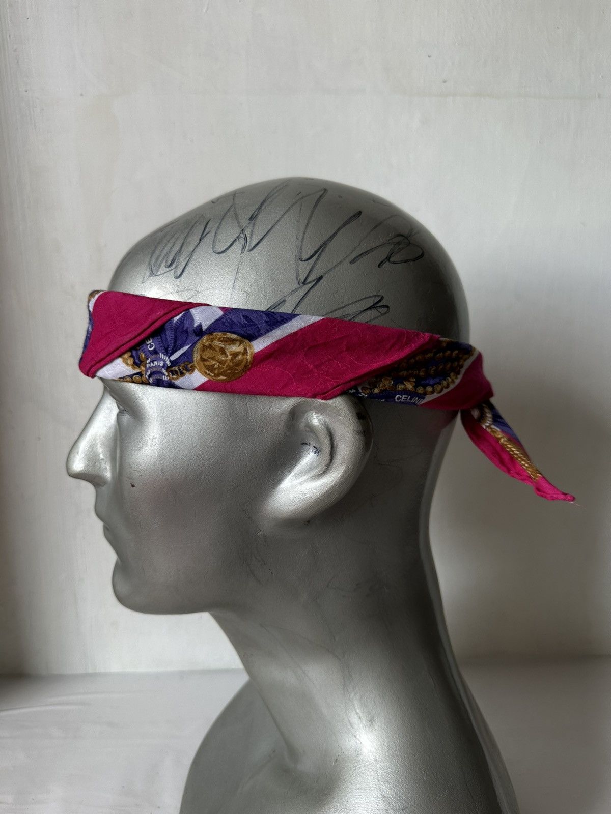 Vintage Vintage Celine Handkerchief/ Neckerchief/ Bandana Size ONE SIZE - 11 Thumbnail