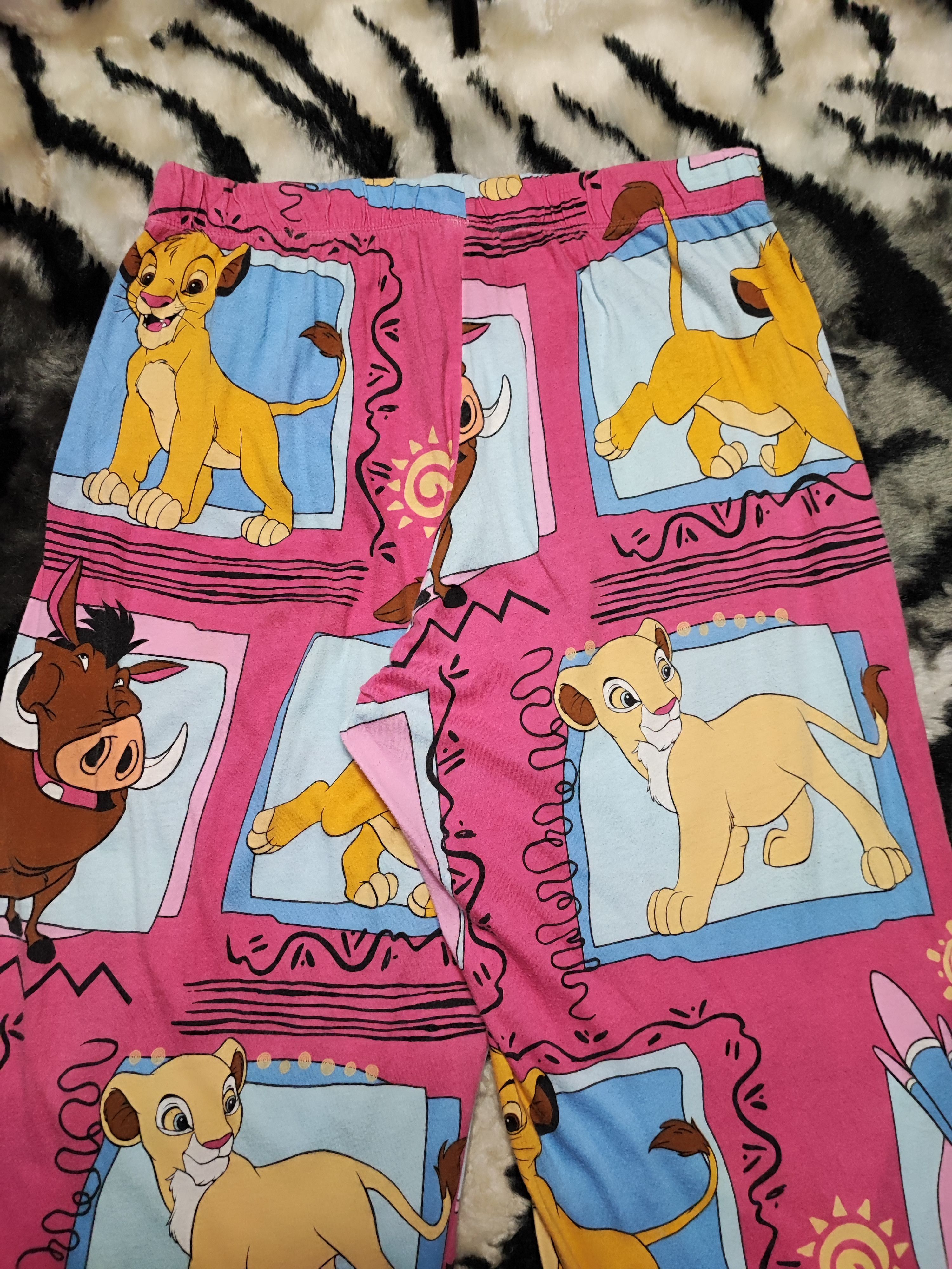 Cartoon Network Lion King Pants Sleepwear Size 28" / US 6 / IT 42 - 6 Thumbnail