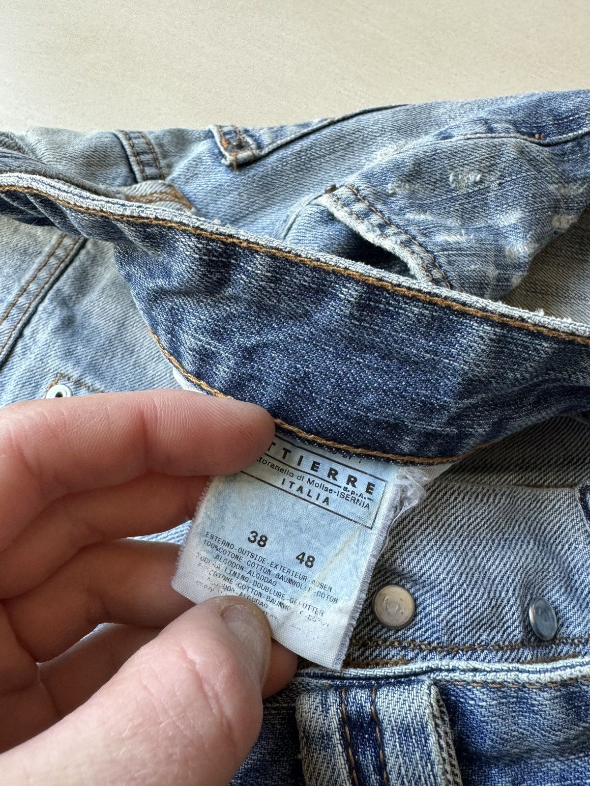 Y2K Dolce&Gabbana Distressed Denim Pants