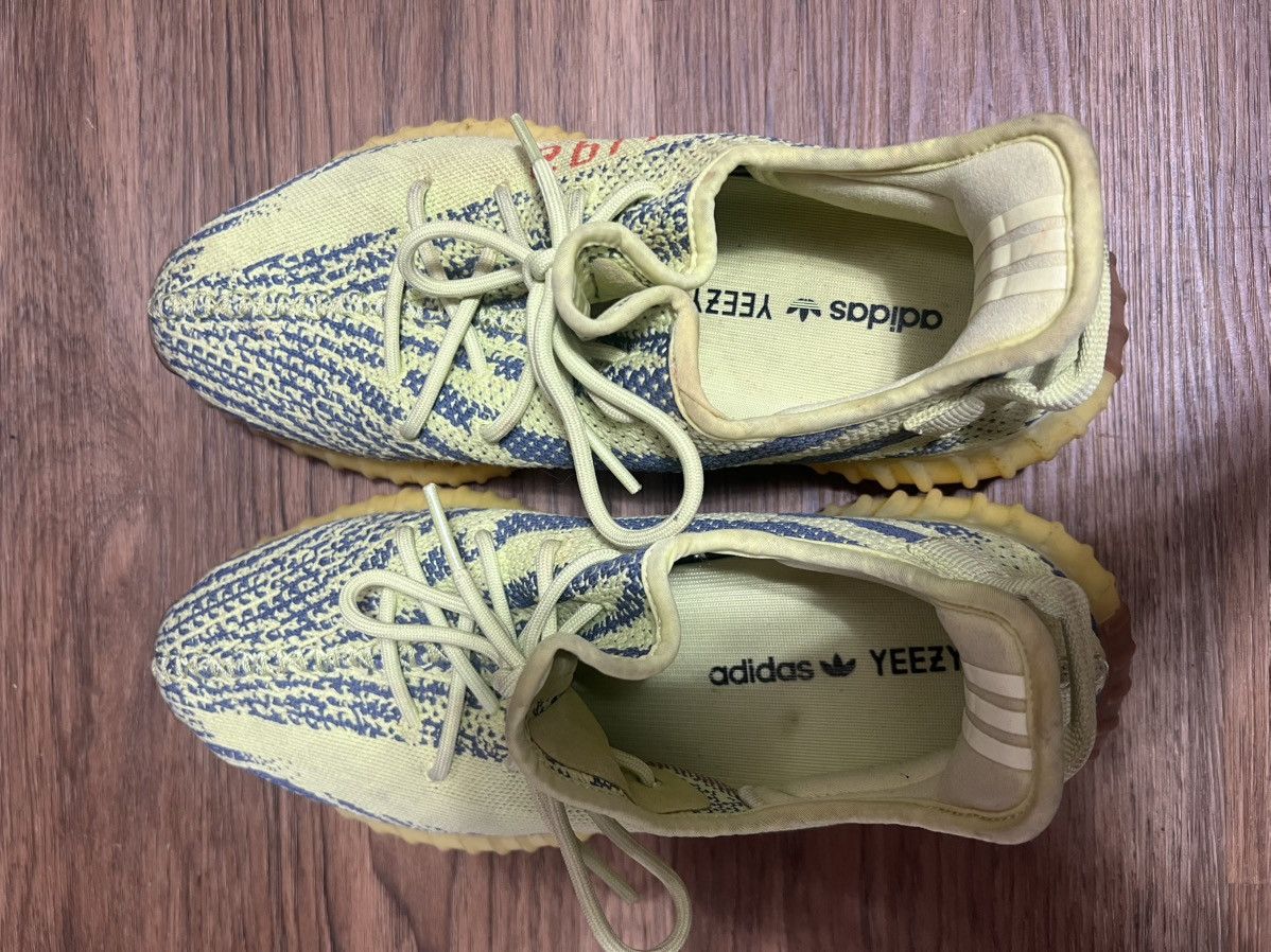 Yeezy Adidas Yeezy Boost 350 V2 ‘Semi Frozen Yellow’ Size US 11 / EU 44 - 4 Thumbnail