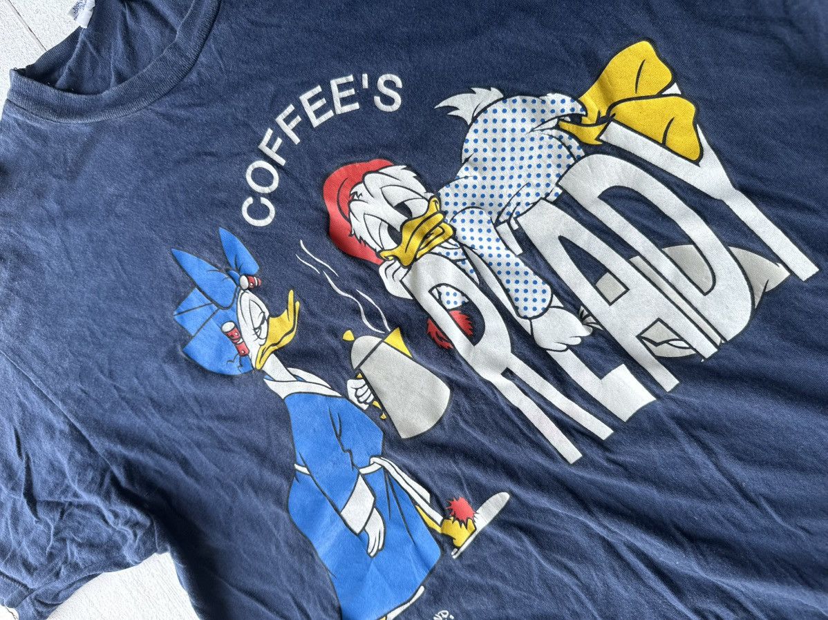 Disney 90s🚨RARE DISNEY DONALD DUCK BIG LOGO MADE IN ITALY Size XXL / US 16-18 / IT 52-54 - 5 Thumbnail