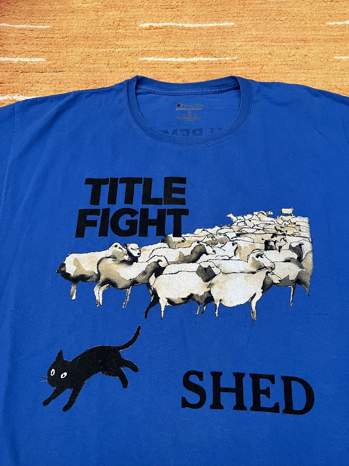Vintage Vintage 2010’s Title Fight Cat Kingston PA hardcore Tshirt Size US XL / EU 56 / 4 - 1 Thumbnail