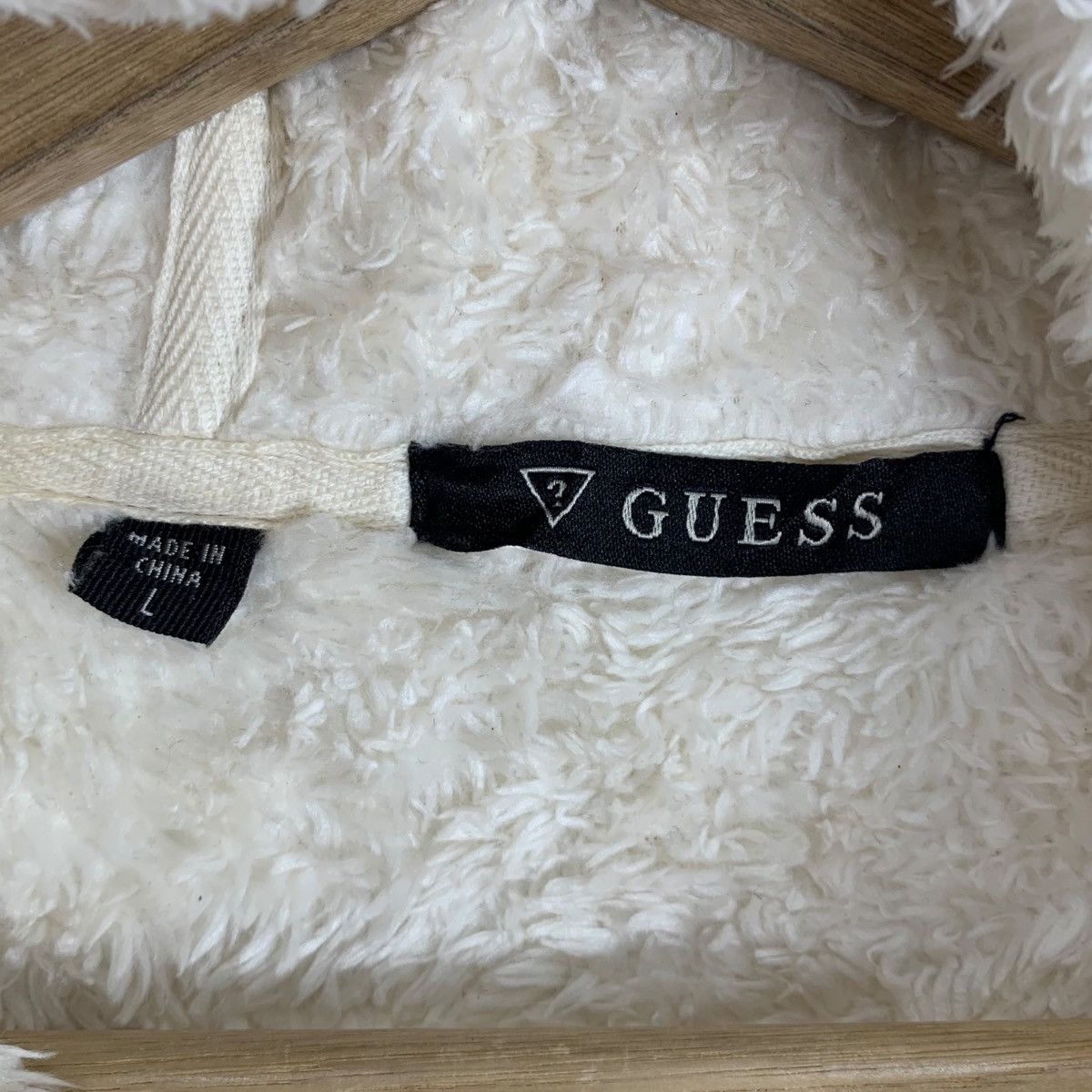Guess GUESS Usa Casualwear Big Logo Fleece Hoodie Pullover Jumper Size US L / EU 52-54 / 3 - 5 Thumbnail