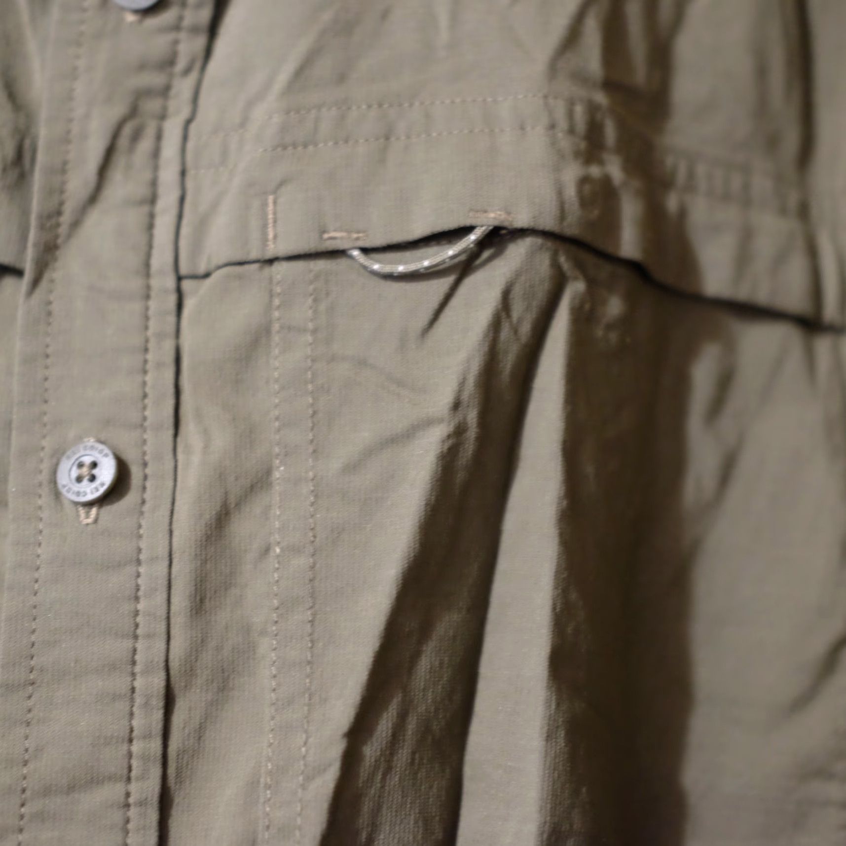 Vintage EUC REI Coop Shirt Green Long Sleeve Outdoor Hiking Mens 2XL Button-Up Nylon/Spandex Casual Travel Pockets 90s? Size US XXL / EU 58 / 5 - 5 Thumbnail