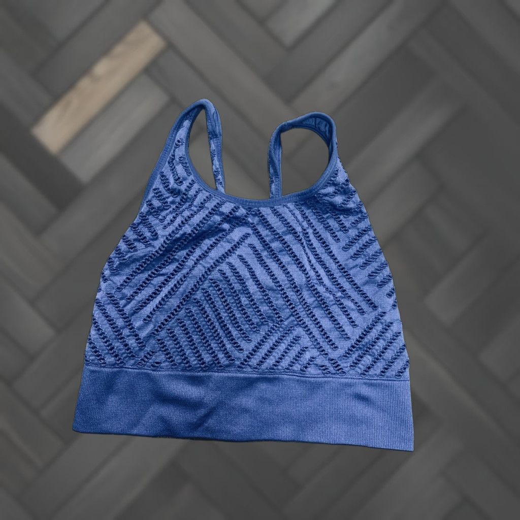 Victoria's Secret VINTAGE Victoria Sport Bralette Bra Medium Blue Racerback Size ONE SIZE - 1 Thumbnail