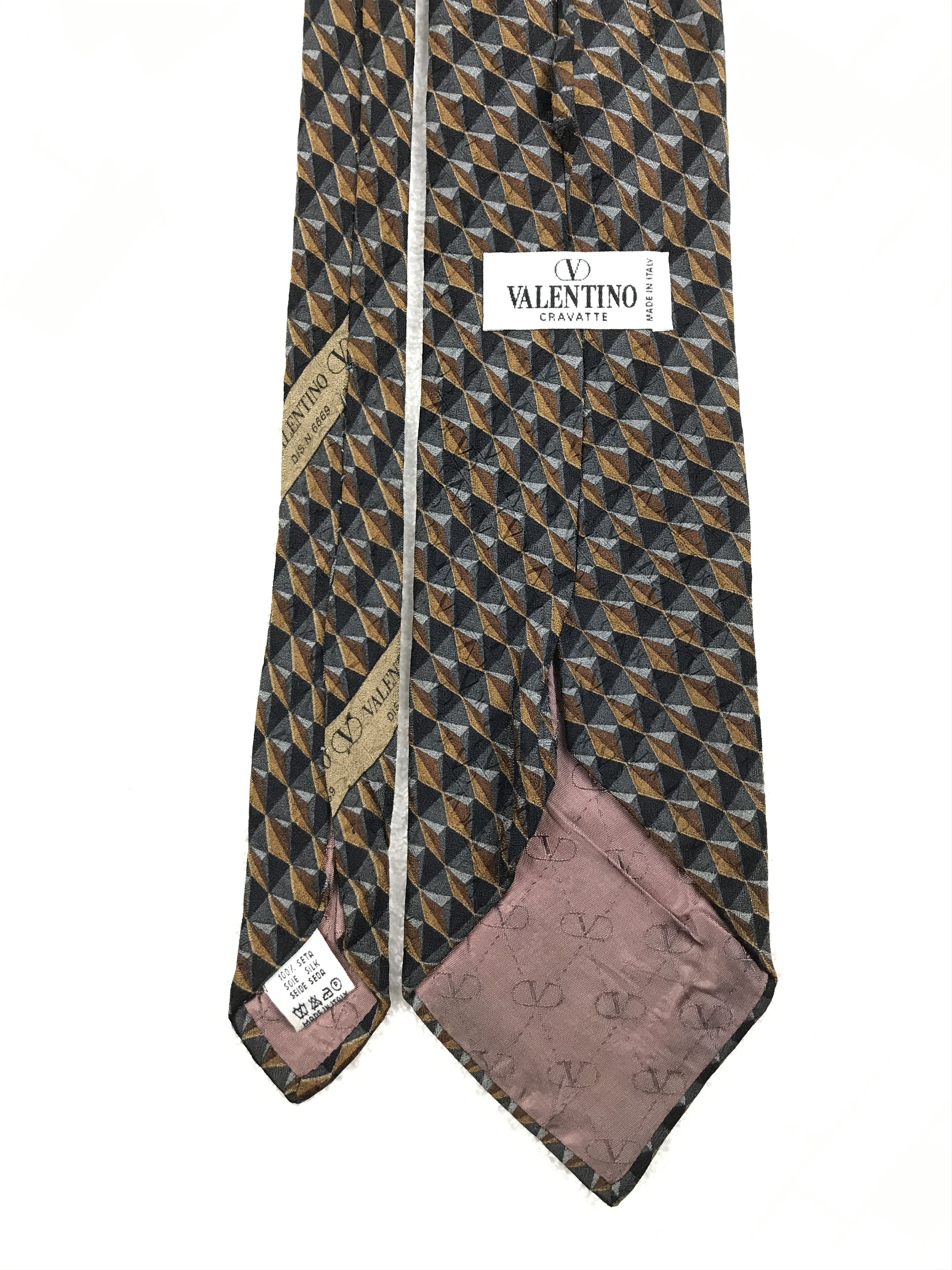 Valentino × Vintage Vintage Valentino Silk Necktie Size ONE SIZE - 4 Thumbnail