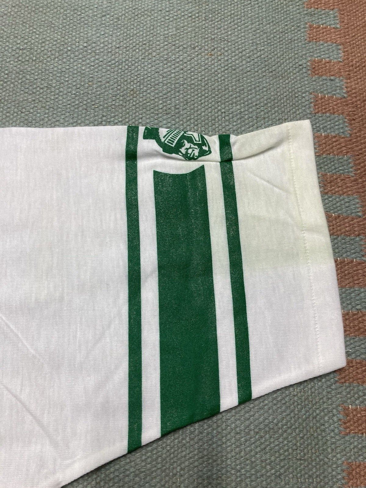 Vintage 70s graphic t shirt Michigan state university MSU football M Size US M / EU 48-50 / 2 - 5 Thumbnail