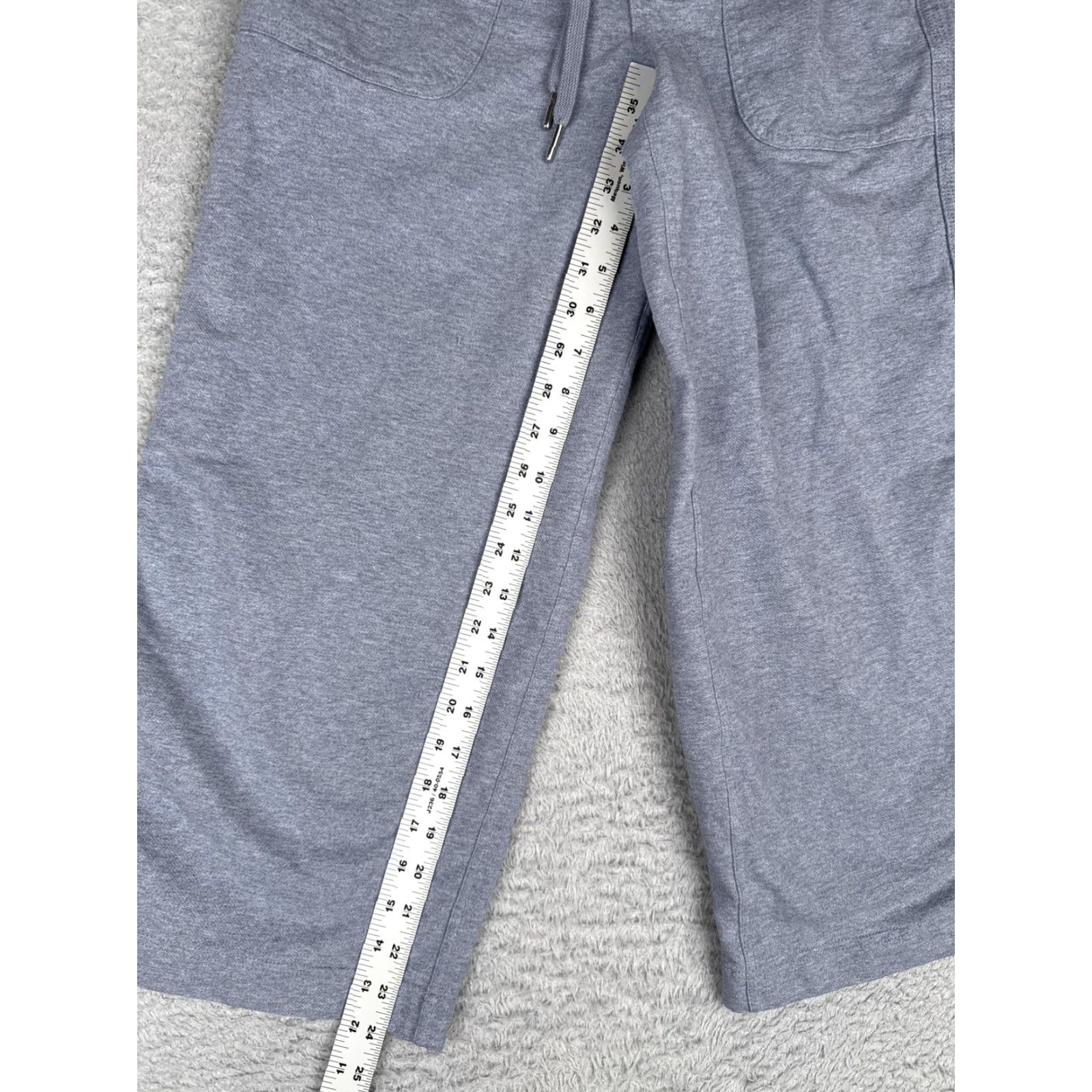 Athleta Athleta Pants Womens 2 Gray Farallon Heathered Wide Crop Wide Leg Joggers Lounge Size 26" / US 2 / IT 38 - 7 Thumbnail