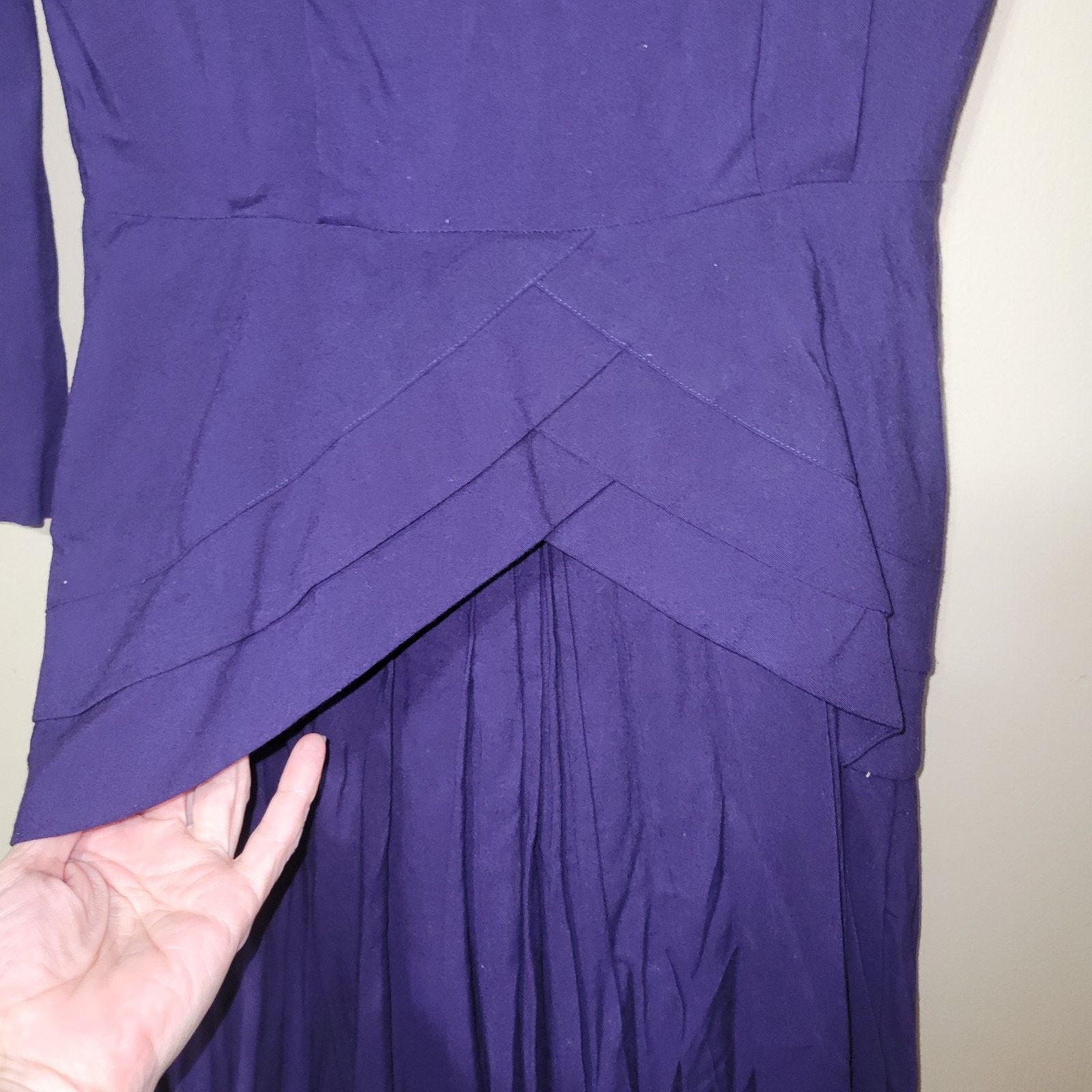 & Other Stories Vintage 80s Retro Marie St. Claire Victorian Style Maxi Sz 6 Size M / US 6-8 / IT 42-44 - 13 Thumbnail