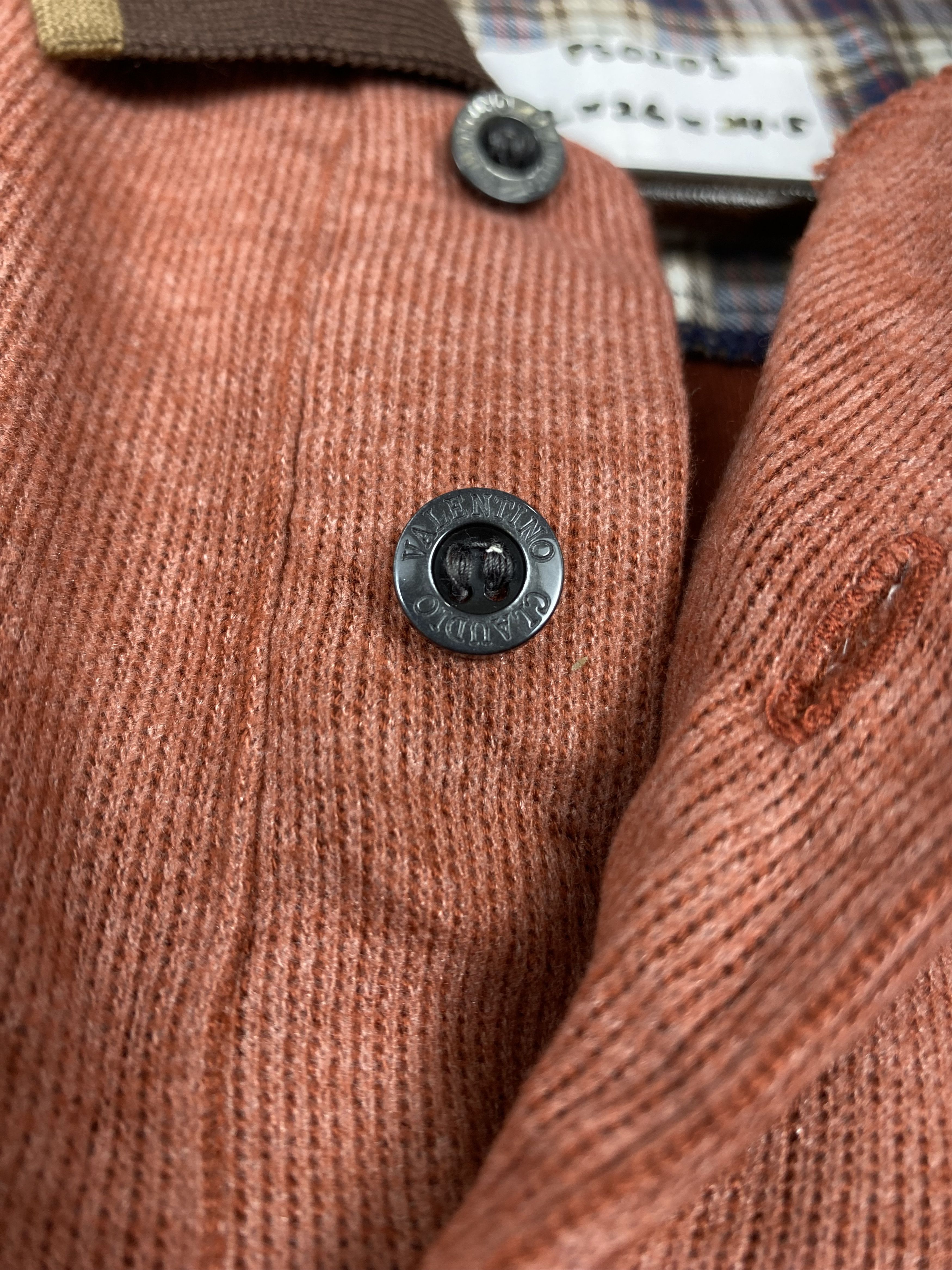 Vintage Vintage Claudio Valentino Half Button Sweatshirts PS0203 Size US M / EU 48-50 / 2 - 3 Thumbnail