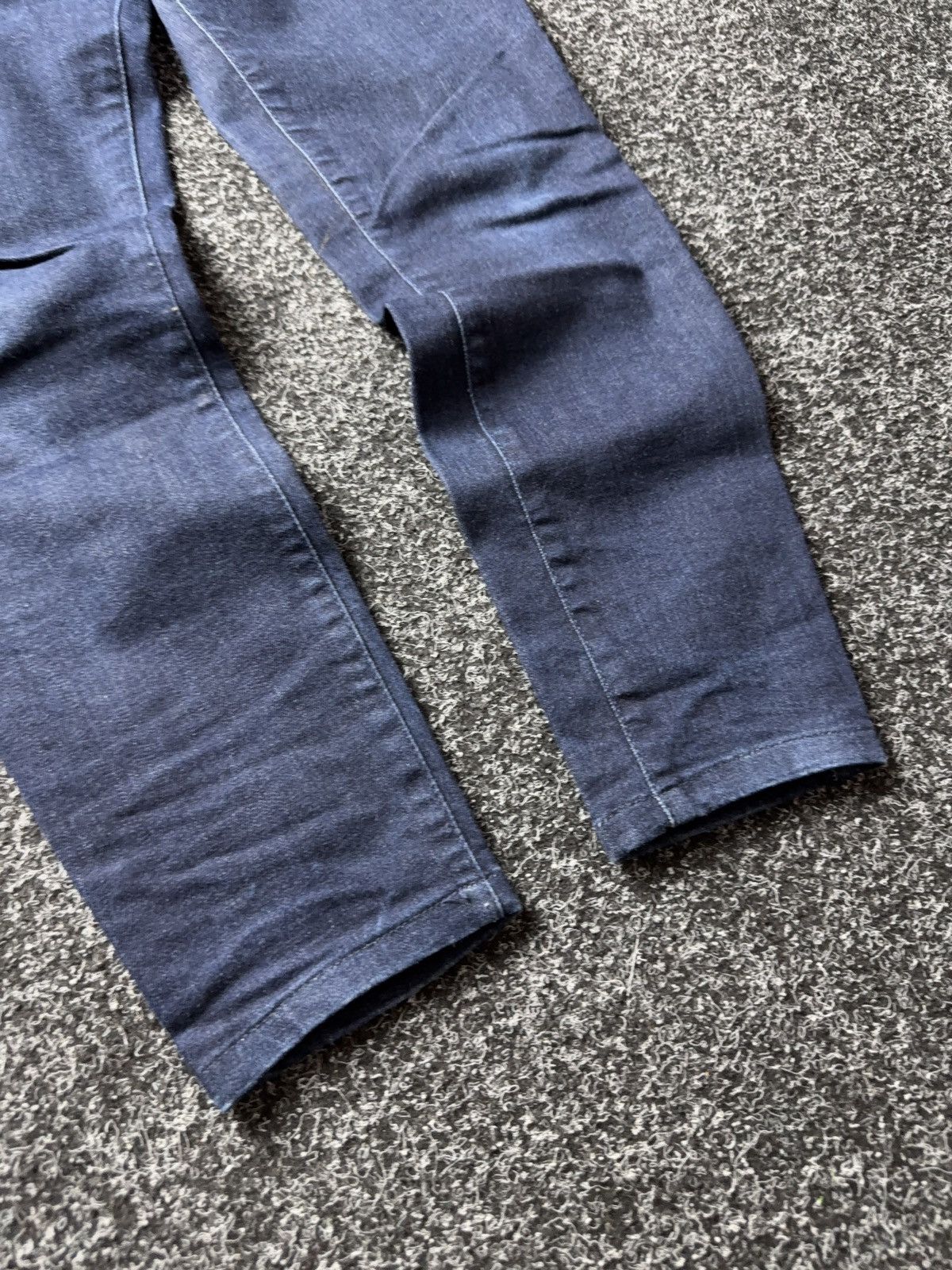 Diesel Luxury Diesel Grupee Ankle Skinny Jeans Dark Blue Stretch Size 27" / US 4 / IT 40 - 4 Thumbnail
