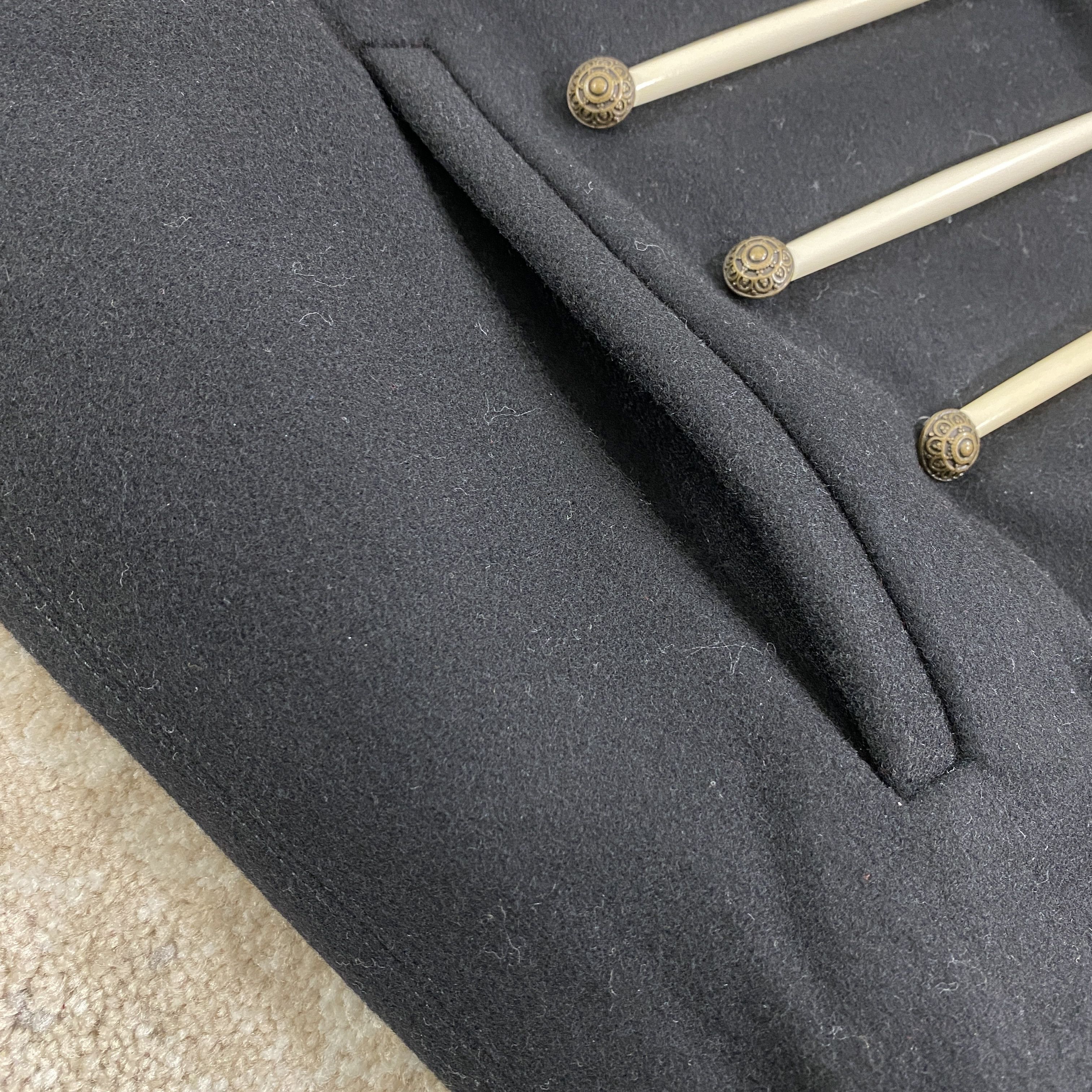 Amiri Amiri Forever Wool Blend Bomber Jacket In Black RRP £1930 Size US S / EU 44-46 / 1 - 6 Thumbnail