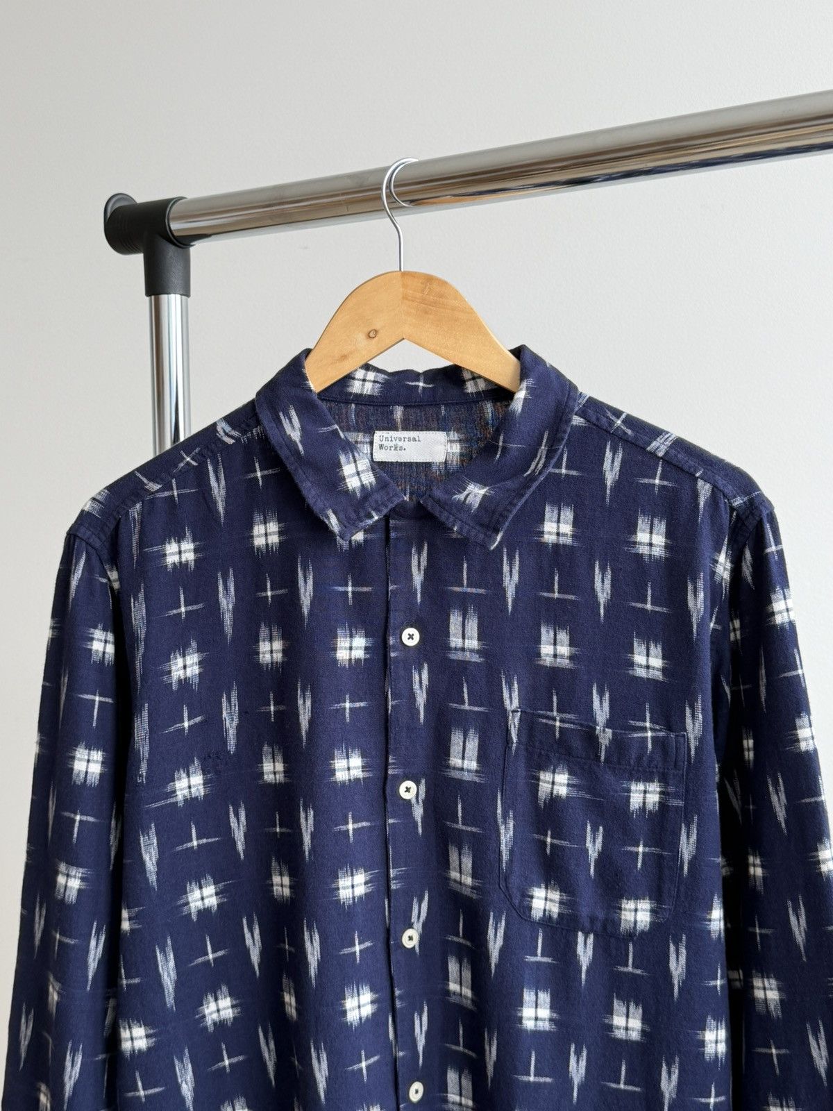 Universal Works Universal Works Ikat Garage Shirt Size US L / EU 52-54 / 3 - 2 Thumbnail