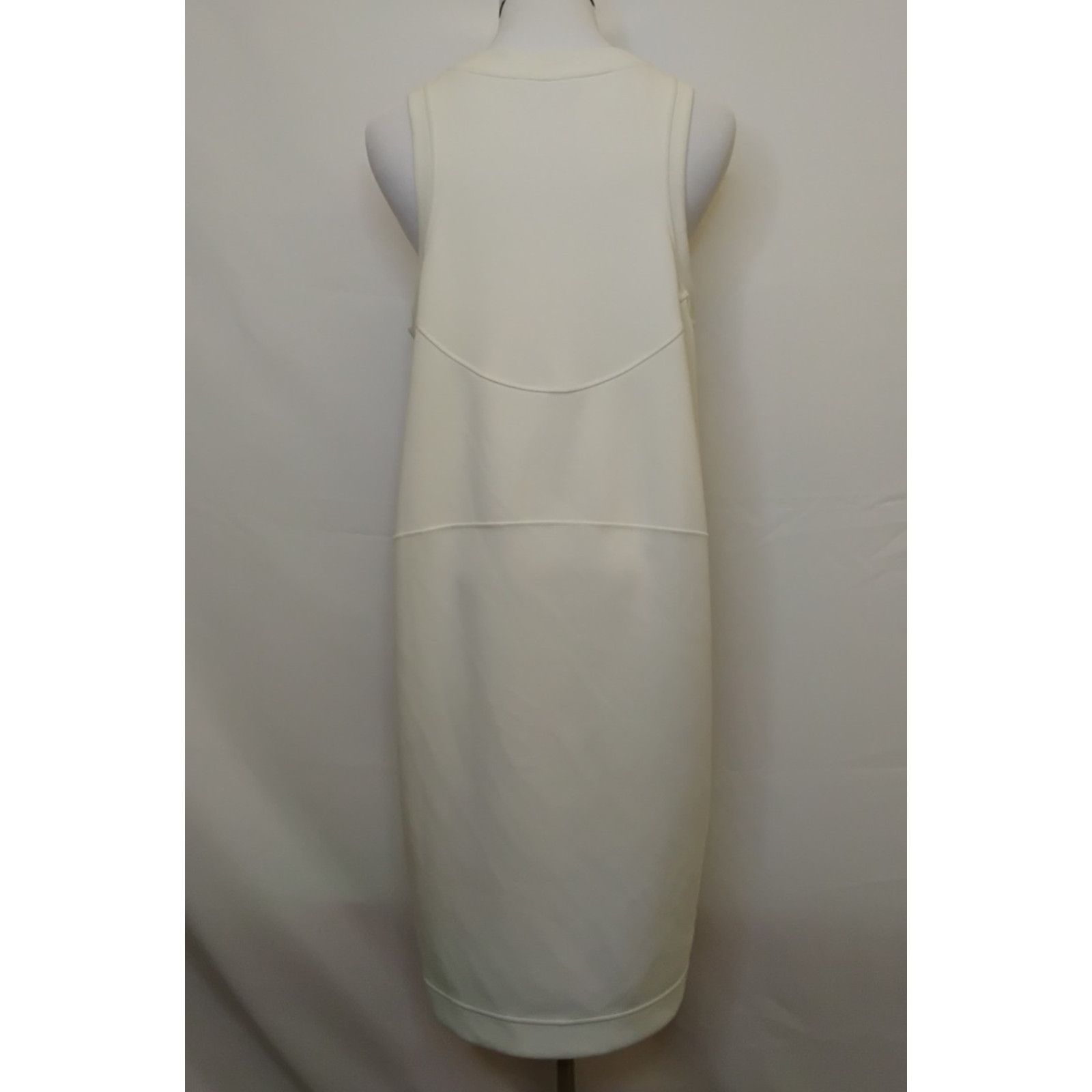 Lululemon Lululemon Nulux Dress Women's 10 White Tank Dress Athletic Size L / US 10 / IT 46 - 3 Thumbnail