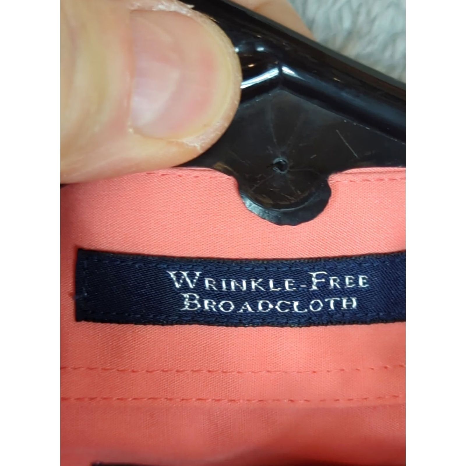 Lands' End LANDS' END WOMEN'S ORANGE LONG SLEEVE BUTTON FRONT WRINKLE FREE TOP SZ 12T Tall Shirts Womens Work Modern Size XL / US 12-14 / IT 48-50 - 6 Thumbnail