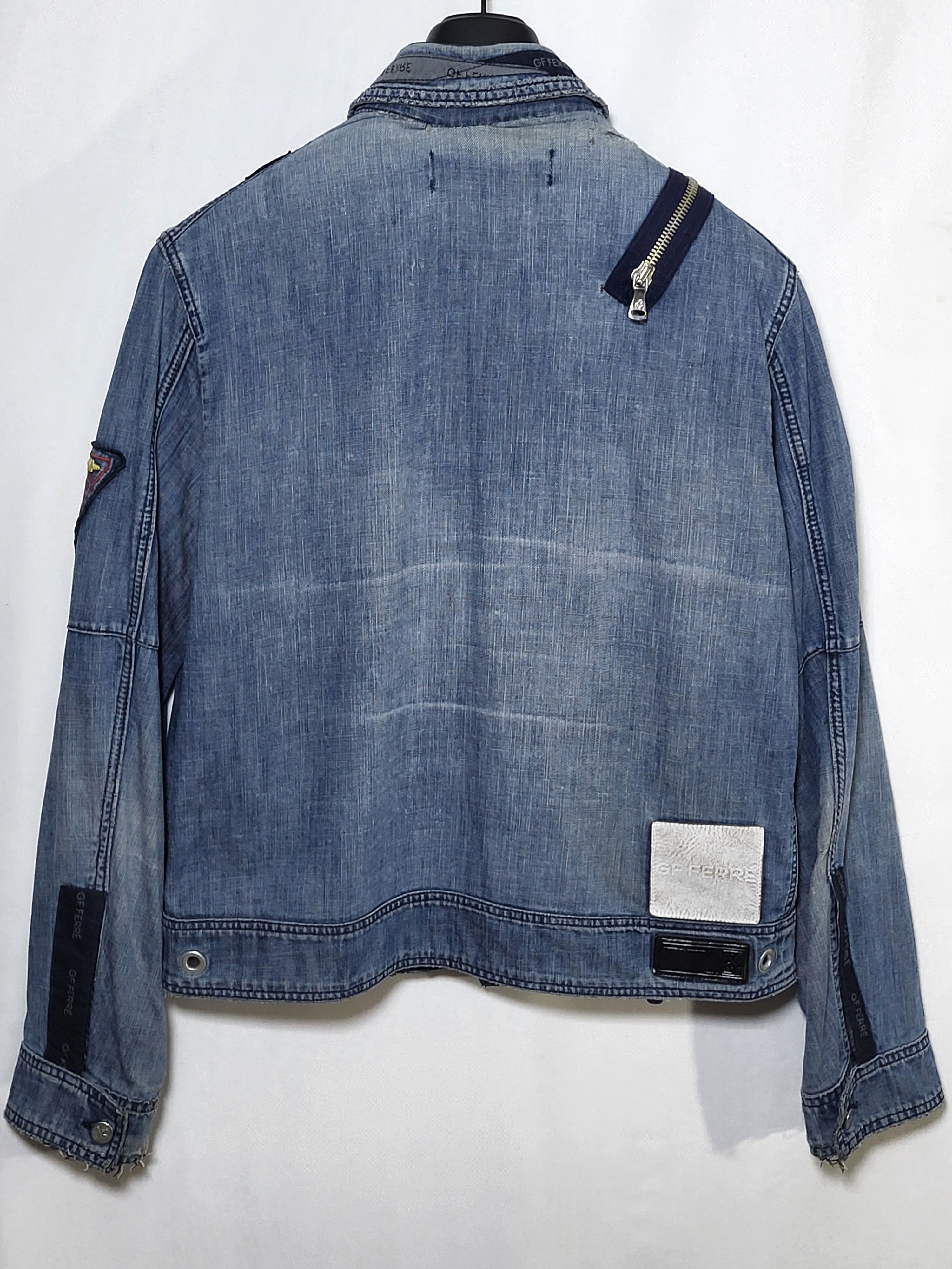 GF Ferre Vintage GF Ferre Denim Jacket. Size US XXL / EU 58 / 5 - 4 Thumbnail