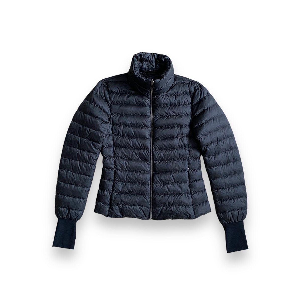 image of Herno Laminar Light Puffer Jacket in Black, Women's (Size Medium)