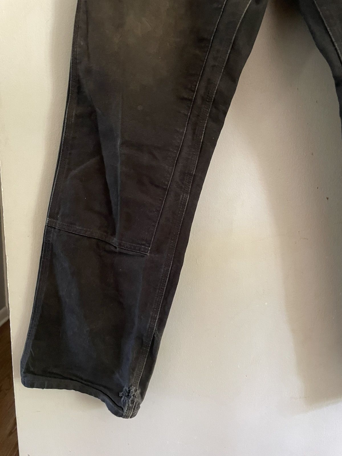 Carhartt 90s Carhartt Black Double knee jean Size US 32 / EU 48 - 4 Thumbnail