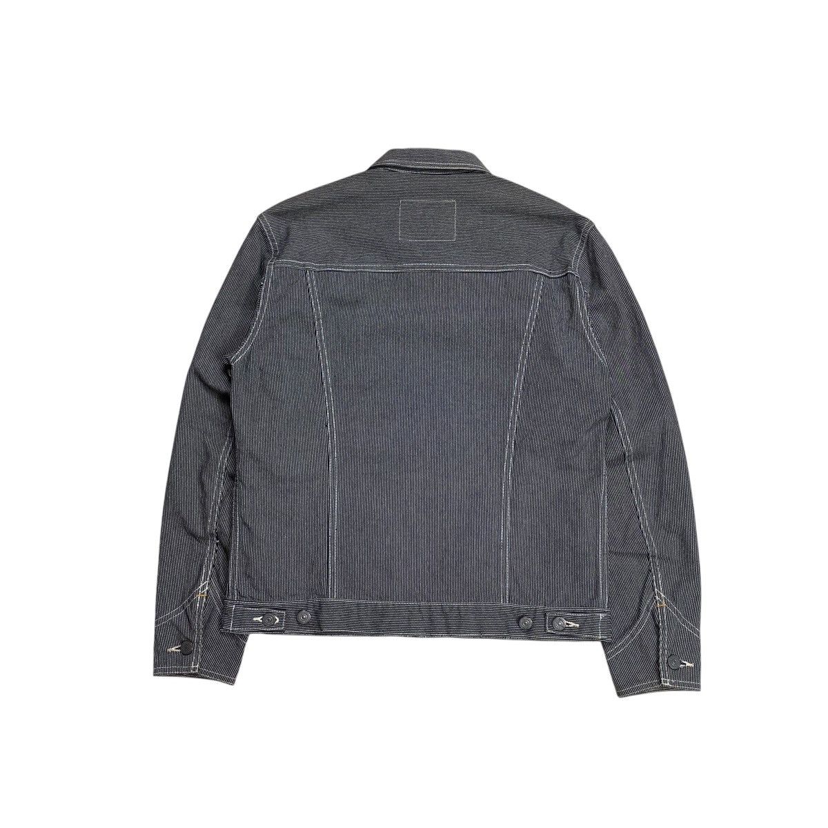The Flat Head The Flat Head Lot PHJ-02W Hickory Stripe Work Jacket Size US L / EU 52-54 / 3 - 6 Thumbnail