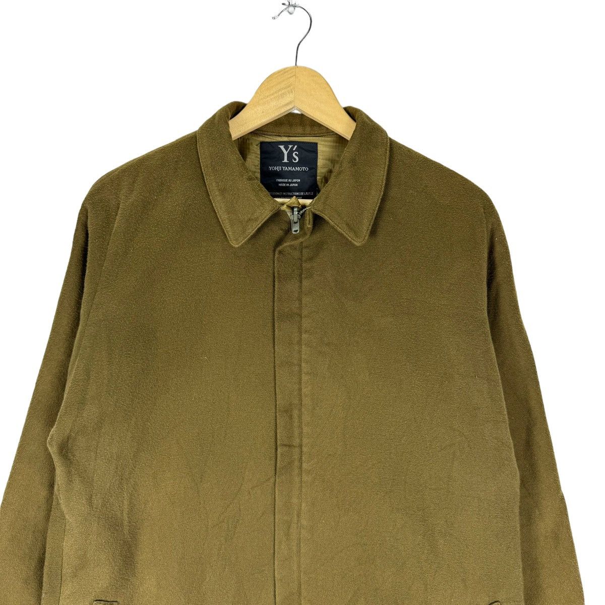 Yohji Yamamoto ☀️YOHJI YAMAMOTO REVERSIBLE ZIPPER JACKET Size XL / US 12-14 / IT 48-50 - 5 Thumbnail