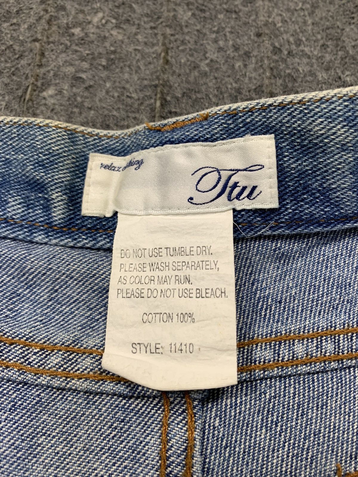 Japanese Brand Kurt Cobain Paint Splash Printed Jtu Classic Denim Jeans Size US 28 / EU 44 - 8 Thumbnail