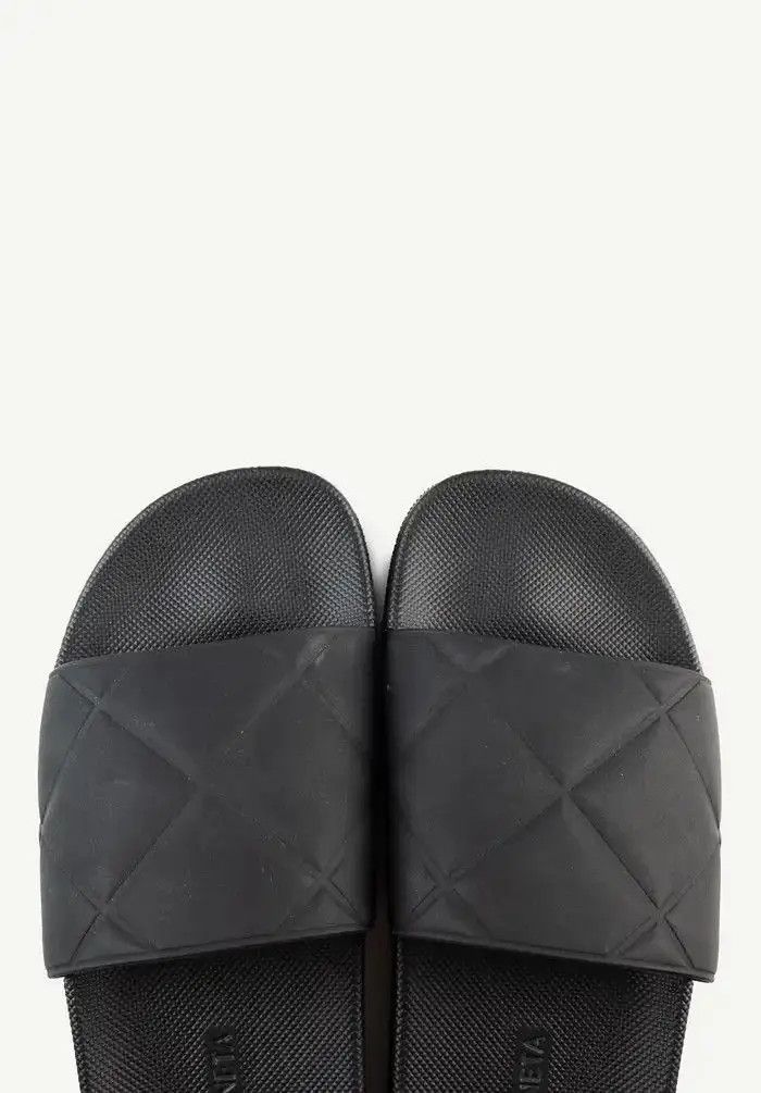 Bottega Veneta o1loc1c0225 640051 Sliders in Black Size US 10 / IT 40 - 4 Thumbnail