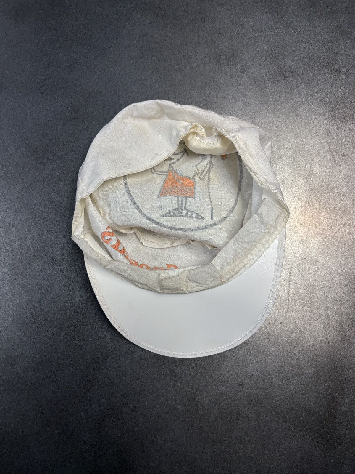 Vintage Vintage Little Caesars Hat Vintage Painters Cap Pillbox 70s Size ONE SIZE - 5 Thumbnail