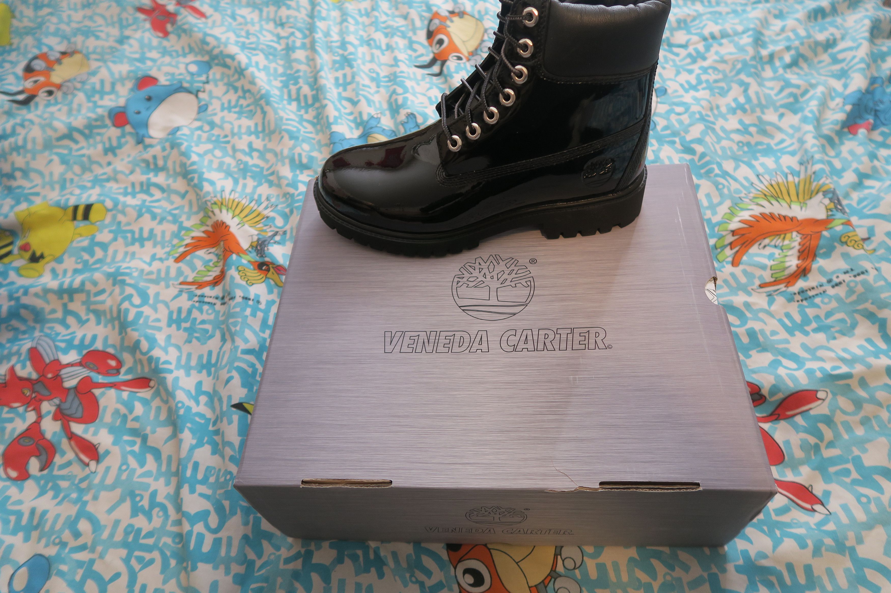 Timberland TIMBERLAND VENEDA CARTER 6 INCH BOOT BLACK Size US 7 / EU 40 - 5 Thumbnail