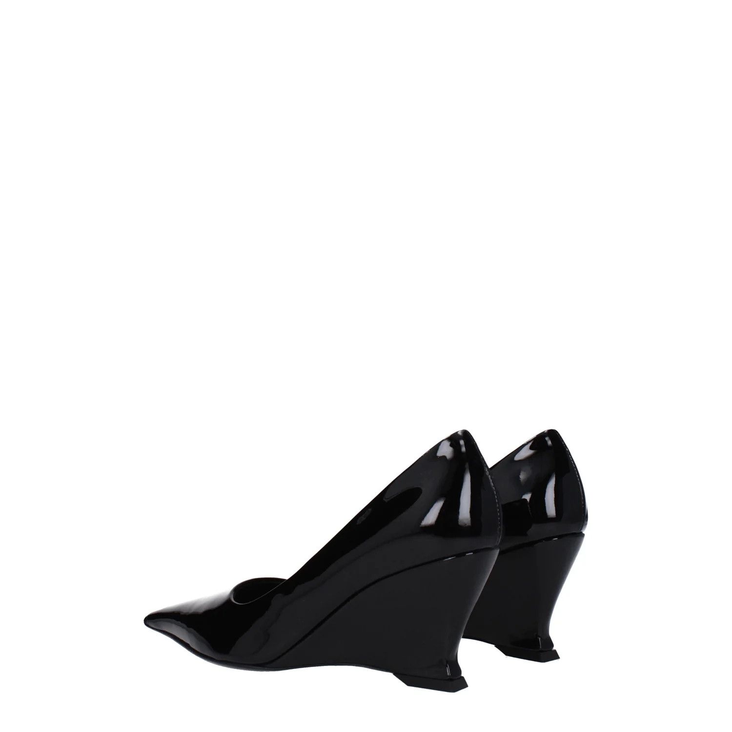 Salvatore Ferragamo ob1o1e1224 Patent Leather Pumps in Black Size US 8.5 / IT 38.5 - 4 Thumbnail