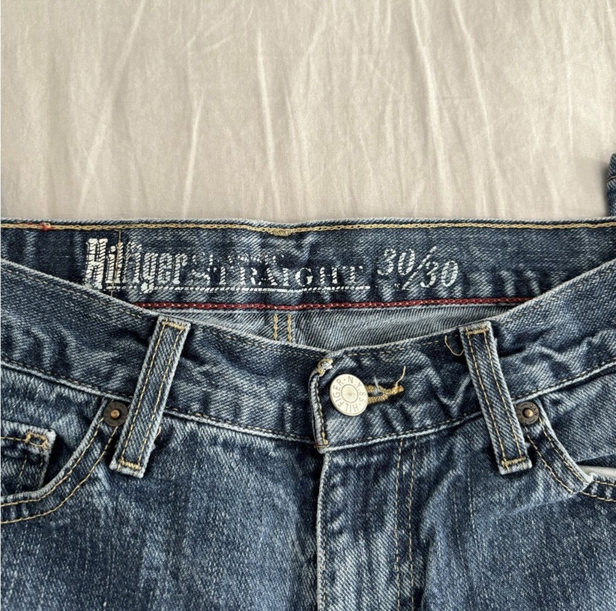 Tommy Hilfiger Vintage Tommy Hilfiger straight leg jeans Size US 30 / EU 46 - 4 Thumbnail