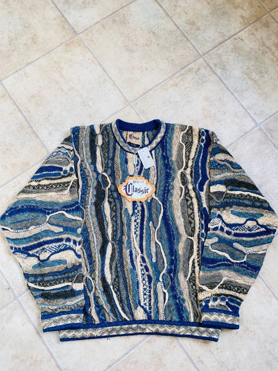 Coogi × Supreme 90s 3D cotton sweater Patta Supreme Size US XL / EU 56 / 4 - 3 Thumbnail