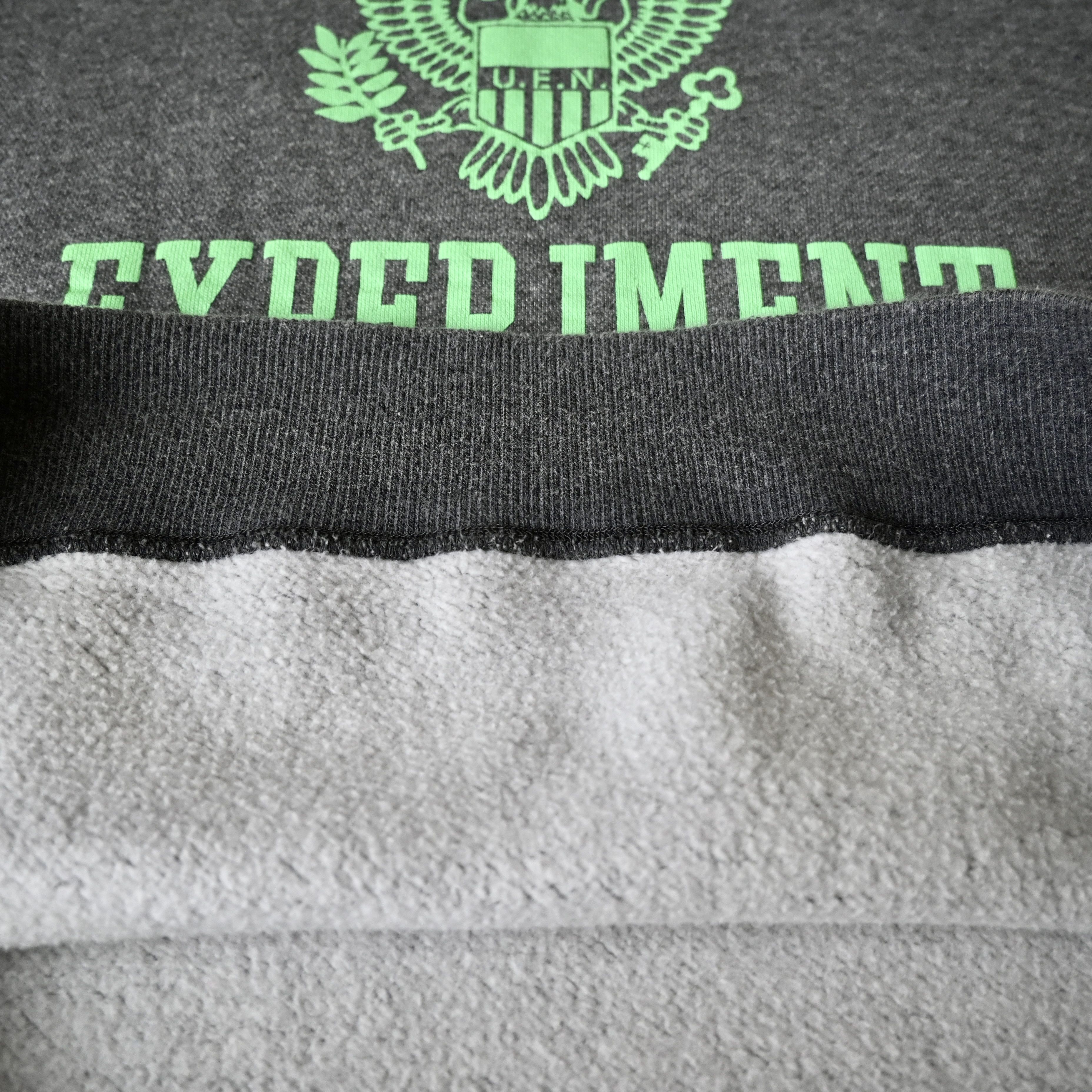 uniform experiment Uniform Experiment script crewneck sweatshirt, made in Japan Size US L / EU 52-54 / 3 - 9 Thumbnail