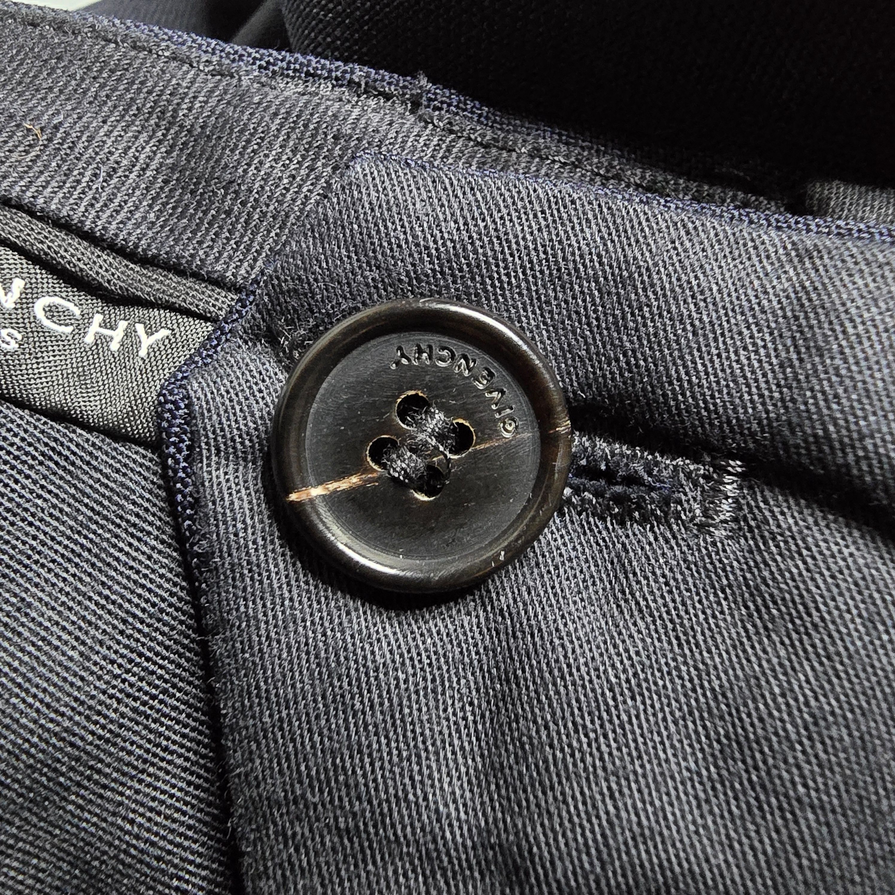 Givenchy Givenchy by Ricardo Tisci - Wool Mohair Slim Cut Trouser Size 36R - 6 Thumbnail