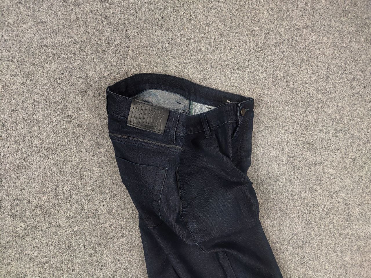 Dirk Bikkembergs Dirk Bikkembergs Slim Dark Wash Blue Classic Casual Jeans Size US 31 - 3 Thumbnail