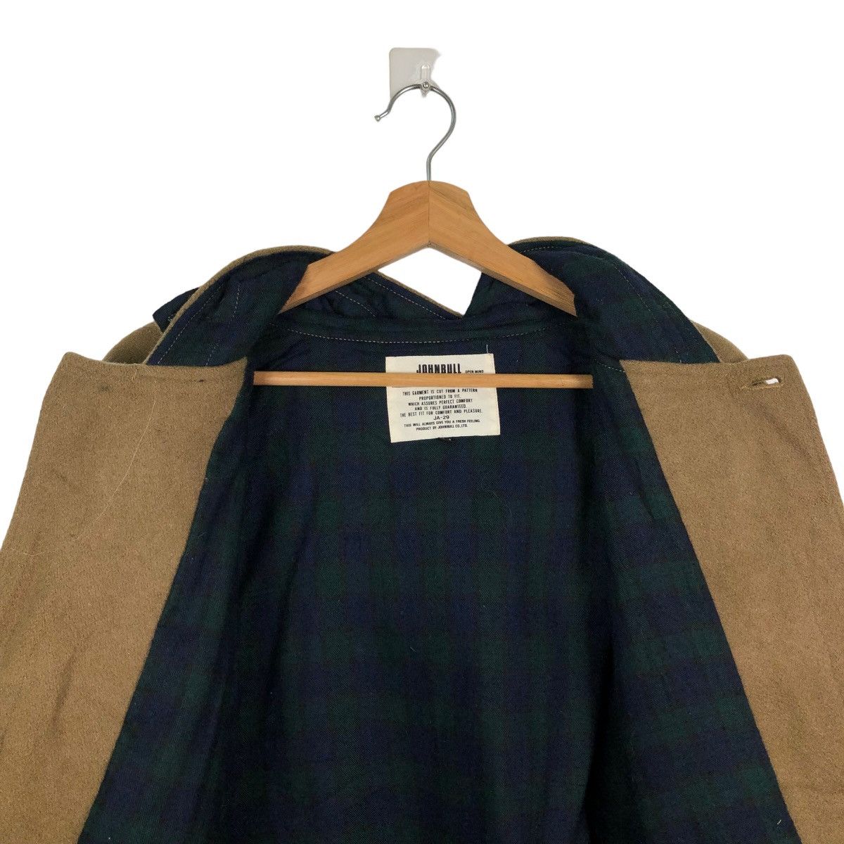 Japanese Brand VINTAGE WOOL JACKET JOHNBULL JAPAN ISSEY MIYAKE Size US M / EU 48-50 / 2 - 11 Thumbnail