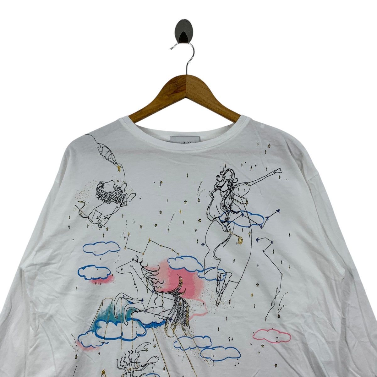 Japanese Brand TSUMORI CHISATO By Niko and... Japanese Brand Drawings Shirt Size L / US 10 / IT 46 - 3 Thumbnail