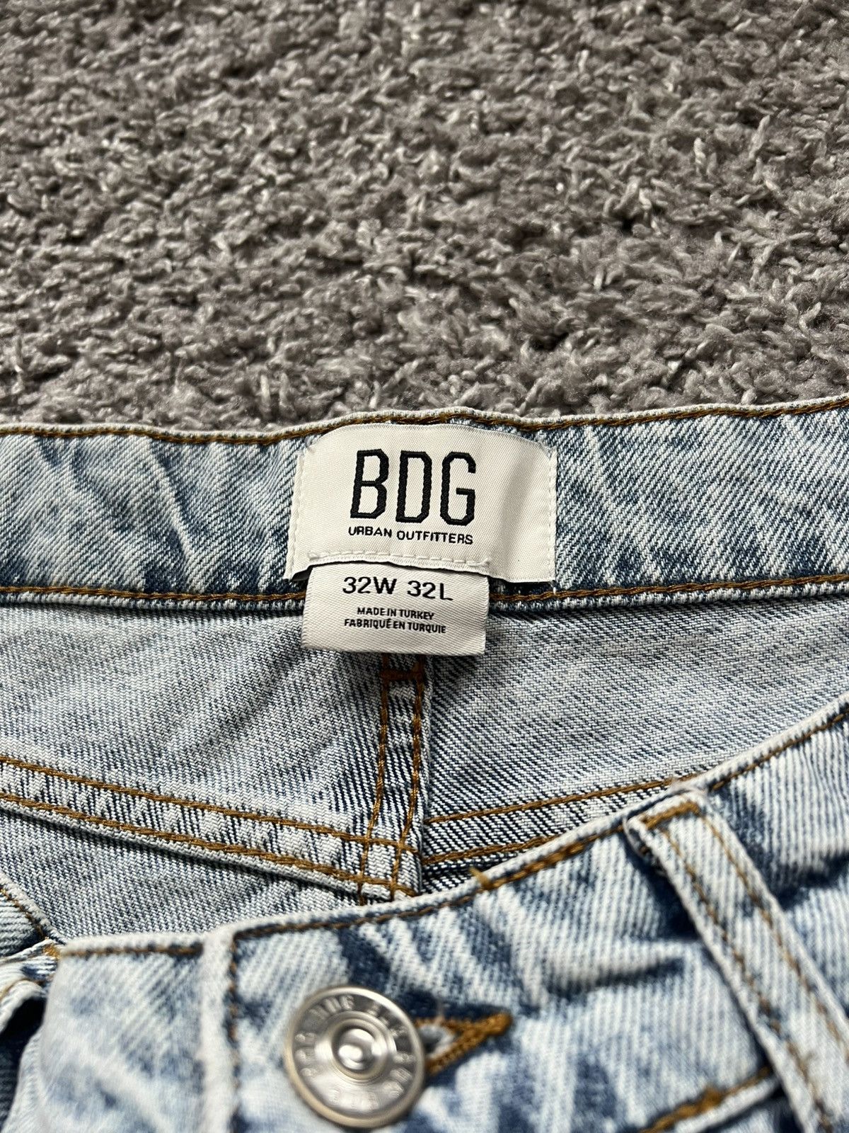 Bdg Urban Outfitters BDG Blue Denim Jeans 32W 32L Size US 32 / EU 48 - 3 Thumbnail
