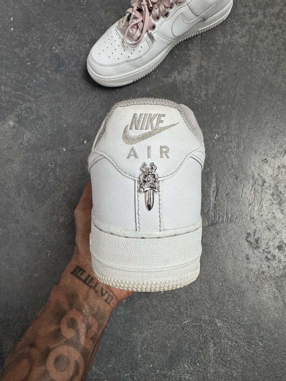 Chrome Hearts × Matty Boy Chrome Hearts x CLB Air Force 1 Size US 12 / EU 45 - 2 Thumbnail