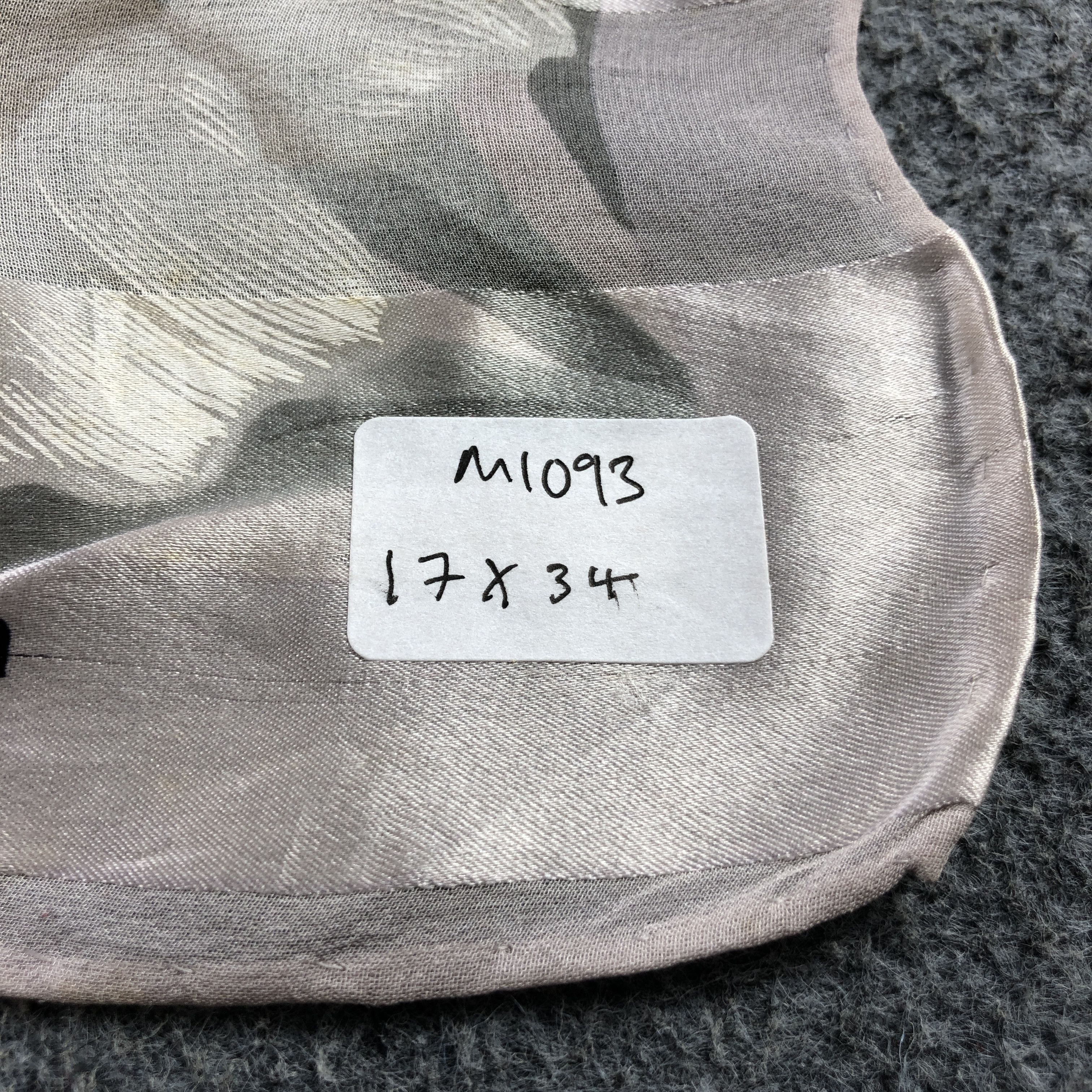 Mila Schon Mila Schon Slit Thread Silk Scarf M1093 Size ONE SIZE - 9 Thumbnail