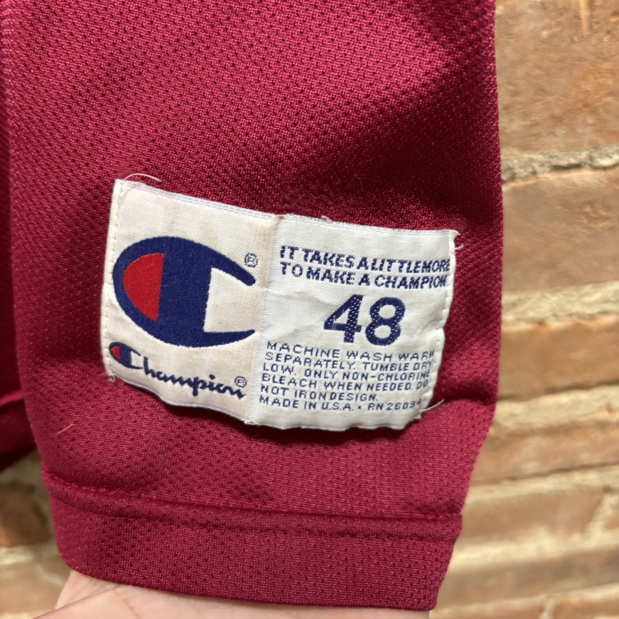 Champion × NCAA × Vintage 90s Marcus Camby University of Massachusetts Jersey Size US M / EU 48-50 / 2 - 5 Thumbnail