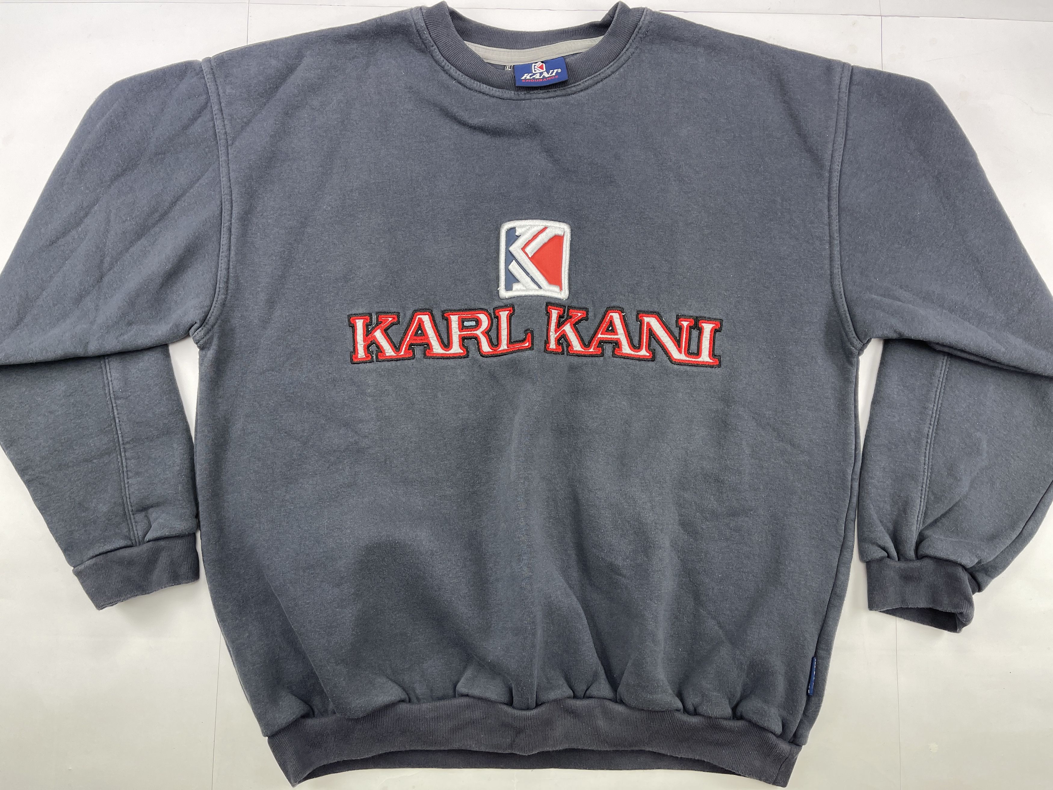 Karl Kani KARL KANI sweatshirt, Kani Endurance vintage 90s hip hop, XL Size US XL / EU 56 / 4 - 5 Thumbnail