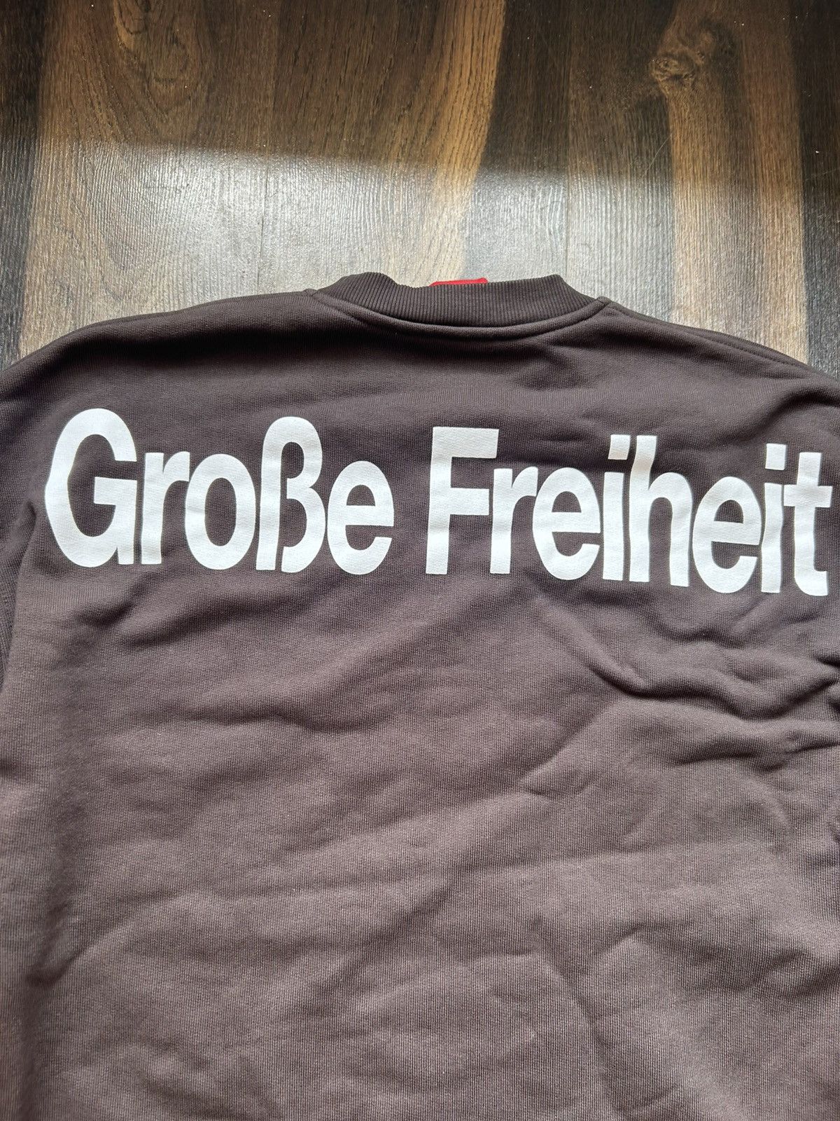 032c Vintage 032c Große Freinheit brown sweatshirt Size US M / EU 48-50 / 2 - 4 Thumbnail